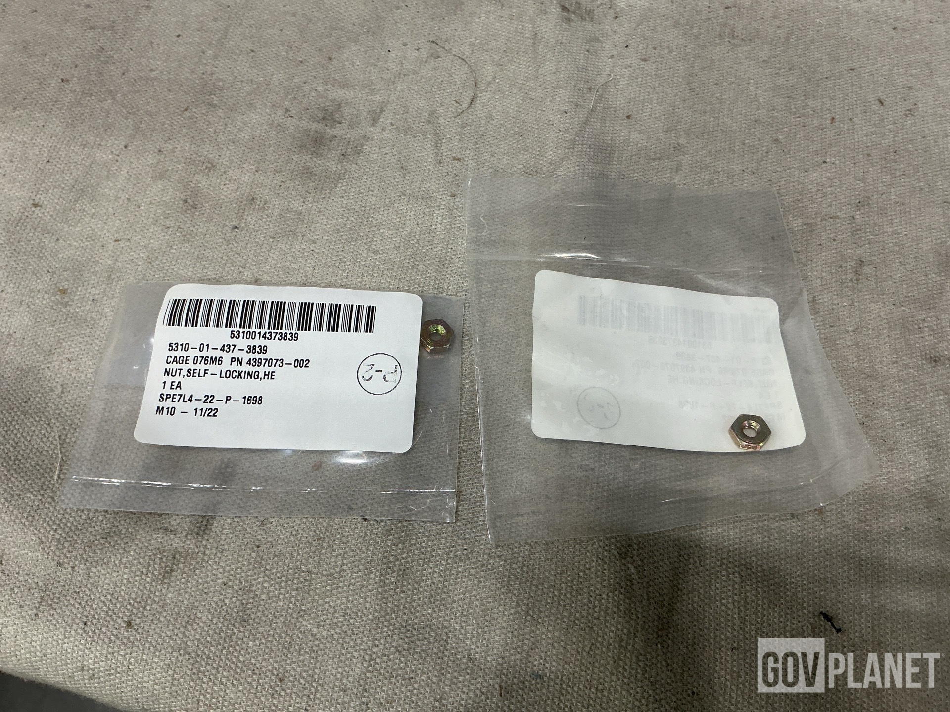 (2,880) BAE Systems 4397073-002 Self-Locking Nuts