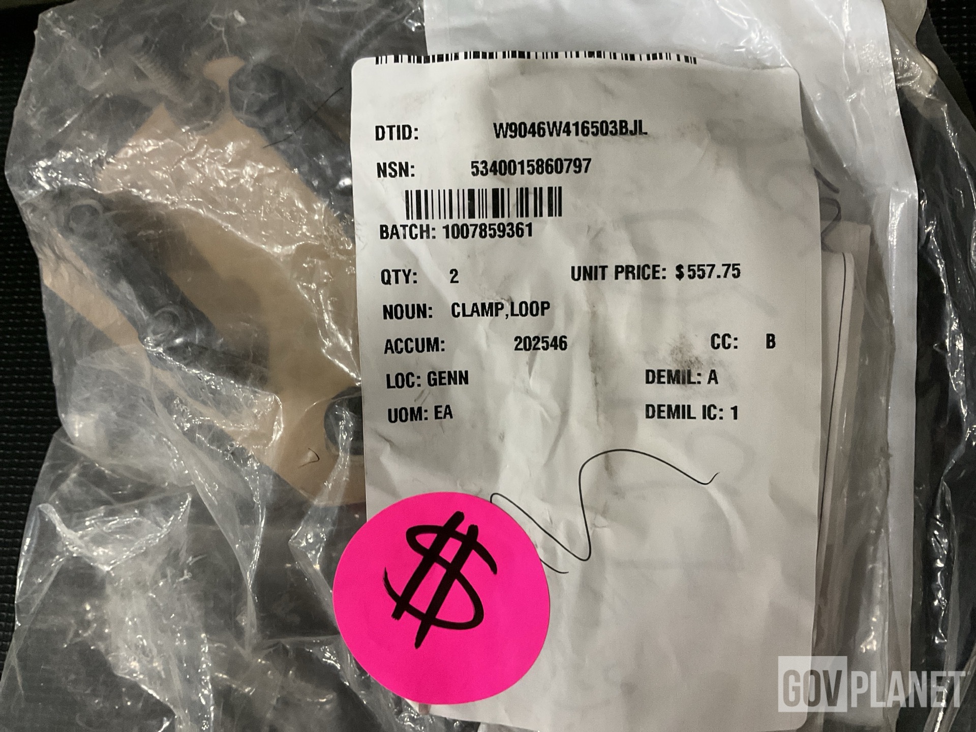 (26) Communication Systems, (2) Loop Clamps, (1) Bracket & Assorted Items