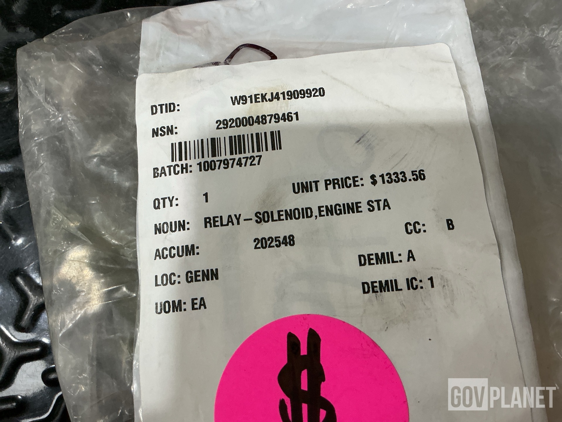 (2) Relay Valves, (1) Wheel Assembly, (1) Protector & Assorted Items