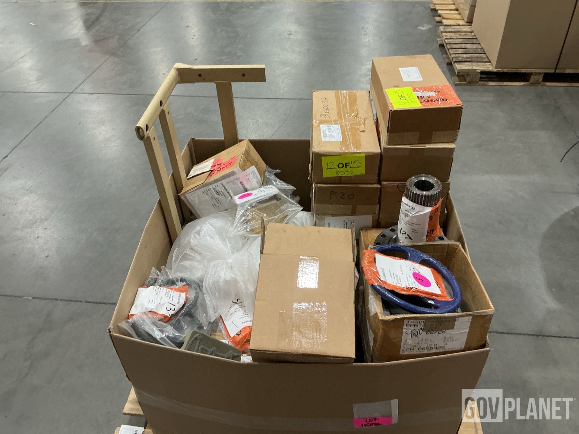 (2) Relay Valves, (1) Wheel Assembly, (1) Protector & Assorted Items