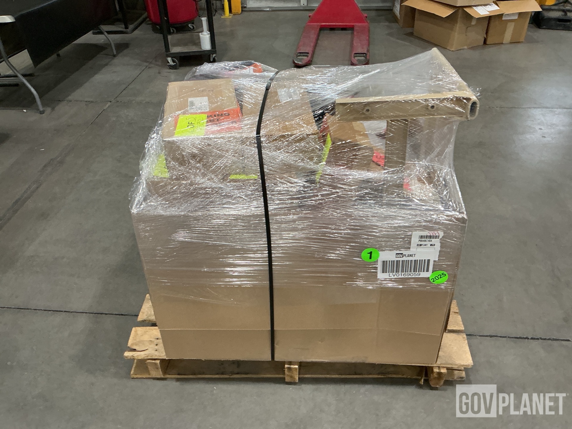 (2) Relay Valves, (1) Wheel Assembly, (1) Protector & Assorted Items