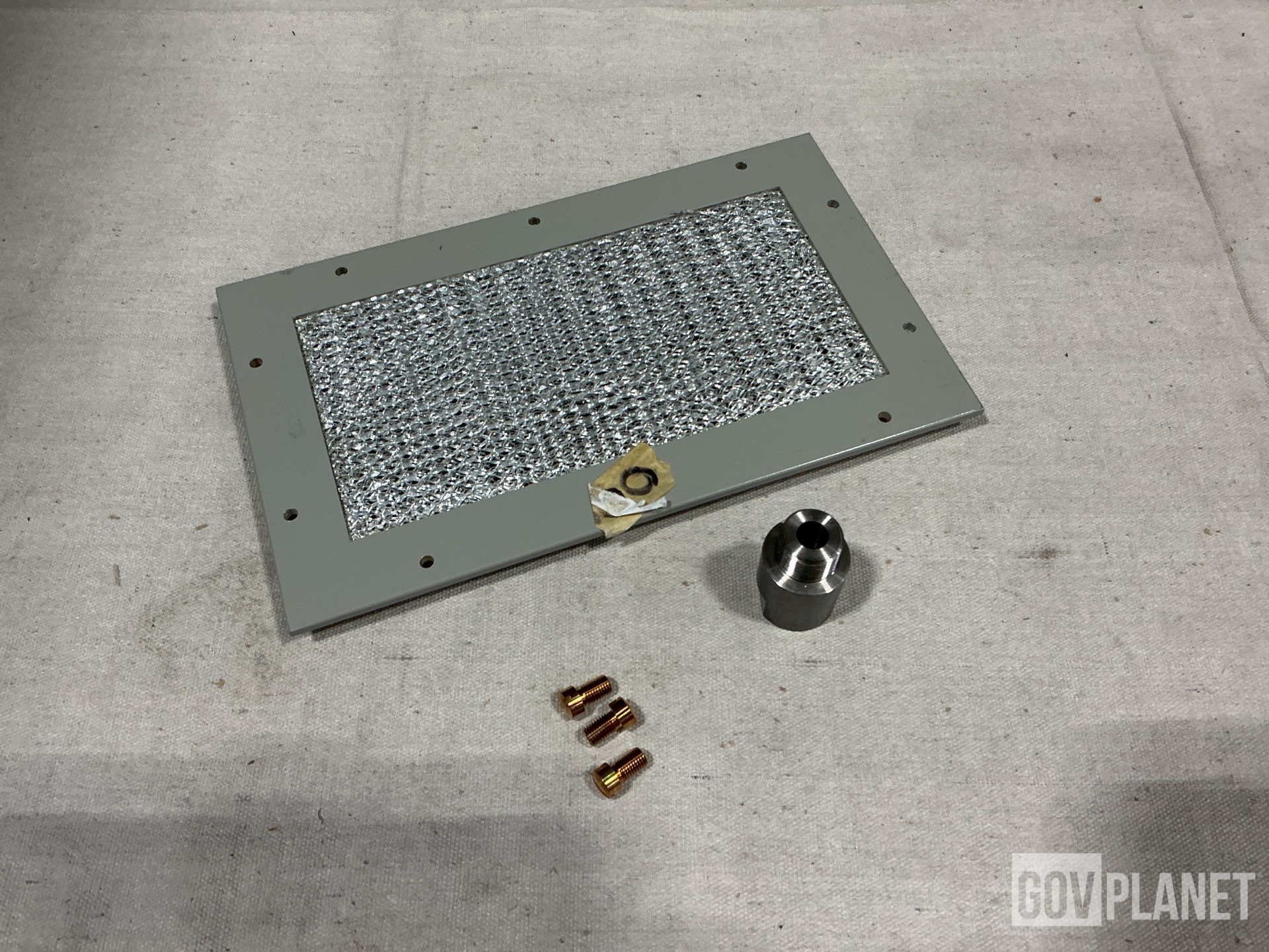 (1) Rotary Actuator Housing, (1) Filter, (165) Screws & Assorted Items