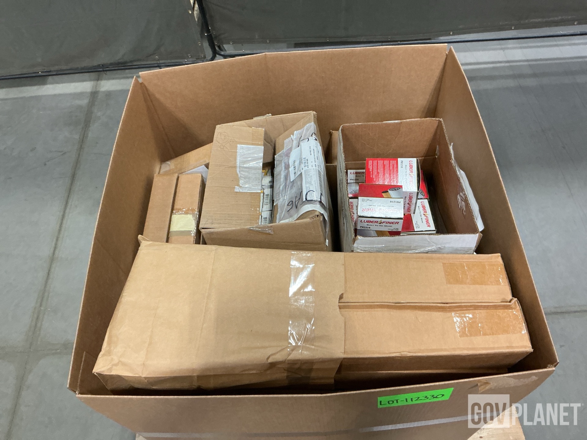 (1) Rotary Actuator Housing, (1) Filter, (165) Screws & Assorted Items