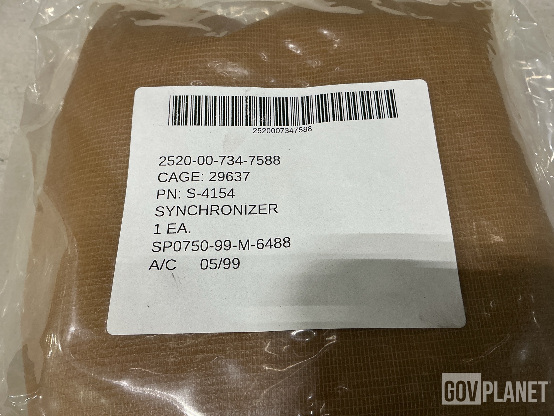 (39) Assorted Main Shaft Synchronizers