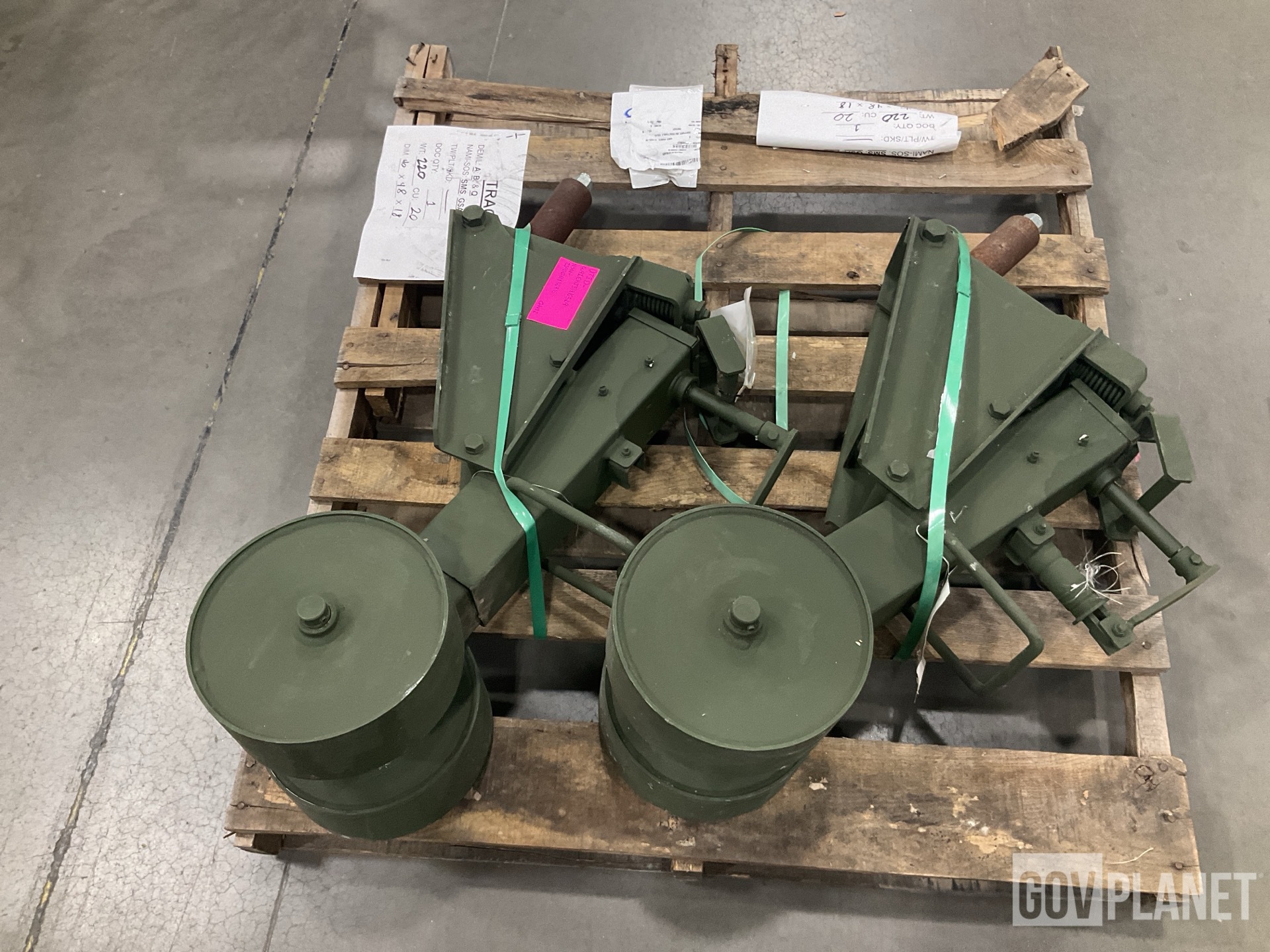 (2) 12259830 Trailer Retractable Supports