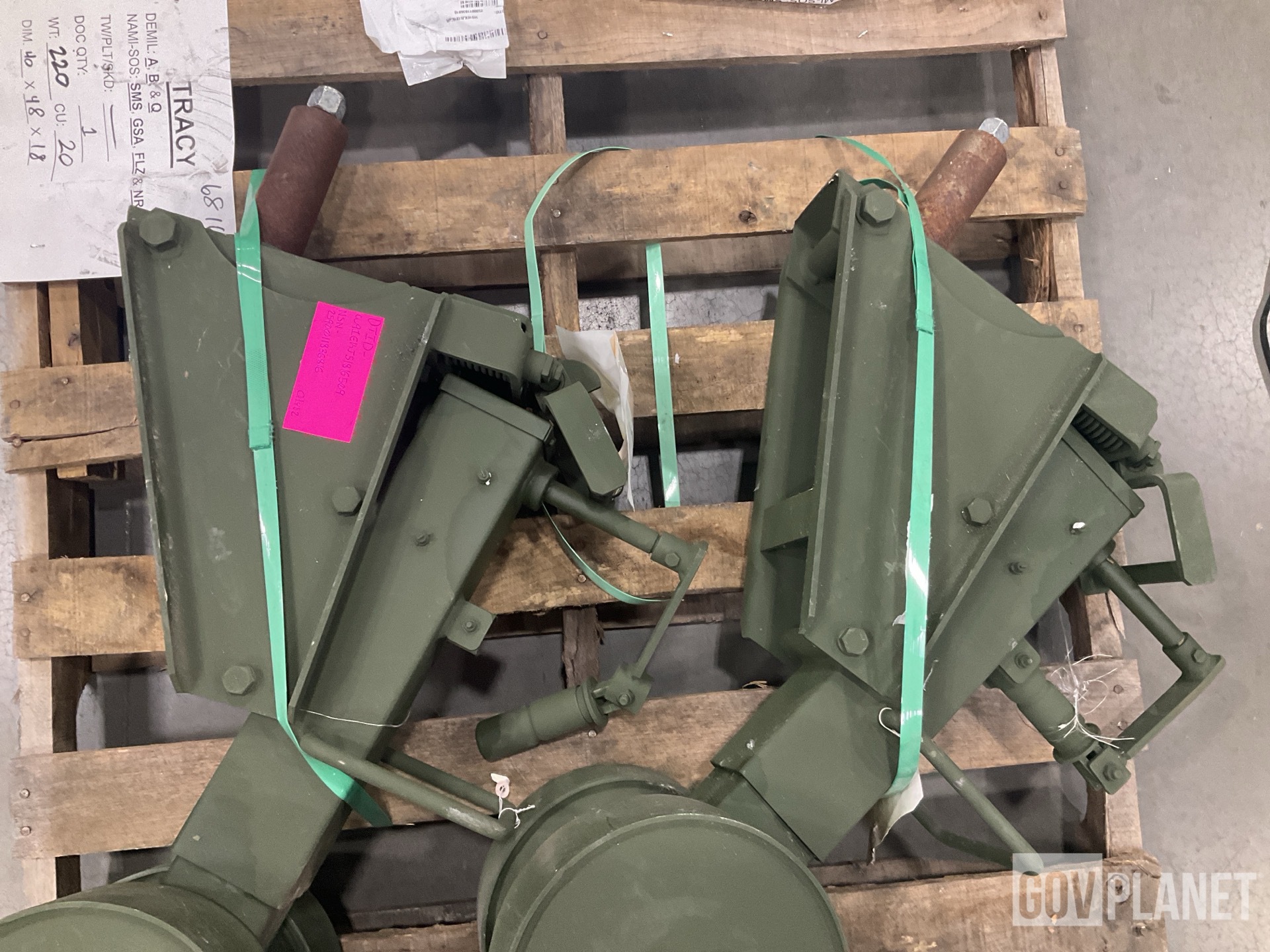 (2) 12259830 Trailer Retractable Supports
