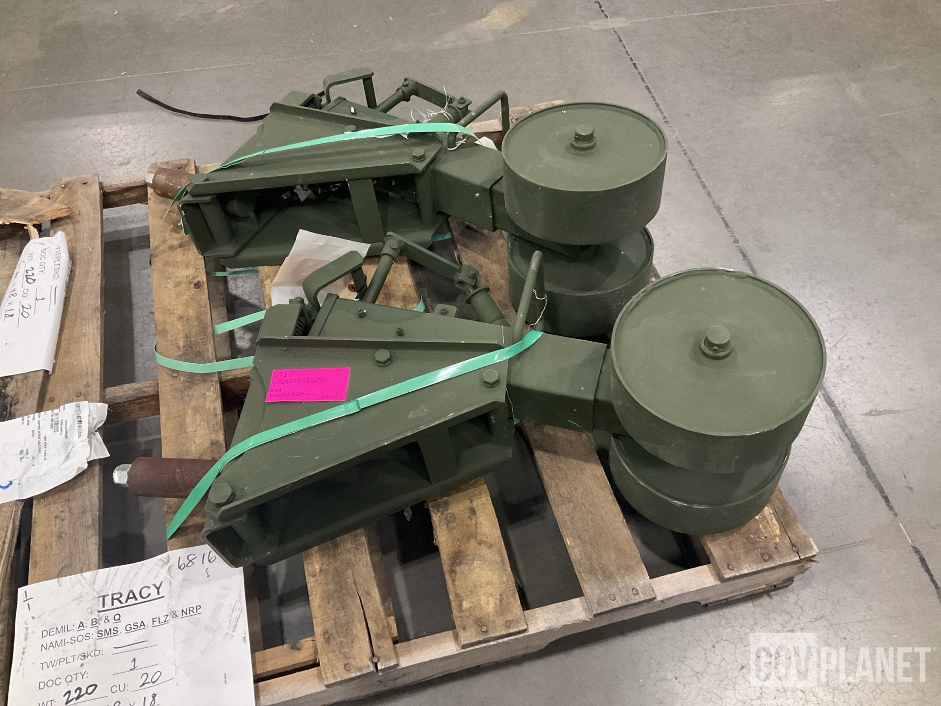 (2) 12259830 Trailer Retractable Supports