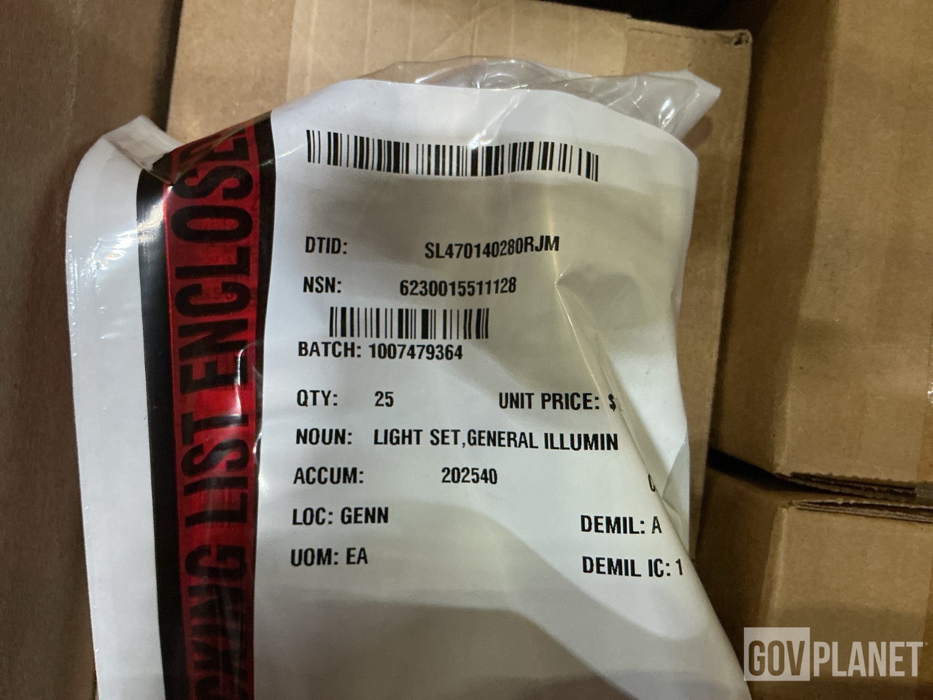(25) SIT 1932-690 General Illumination Light Sets