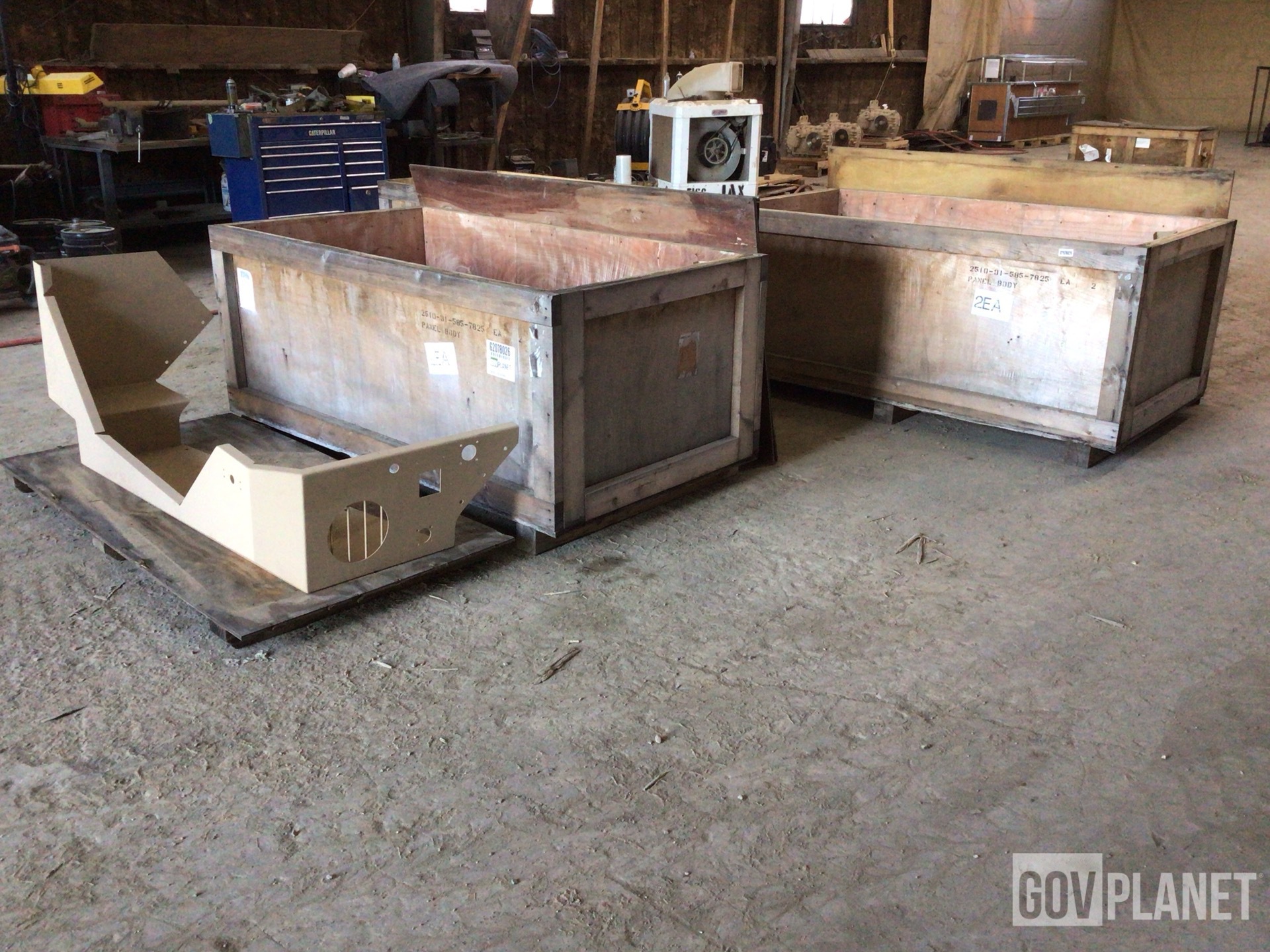 (6) General Dynamics 10012455 Vehicular Body Panels