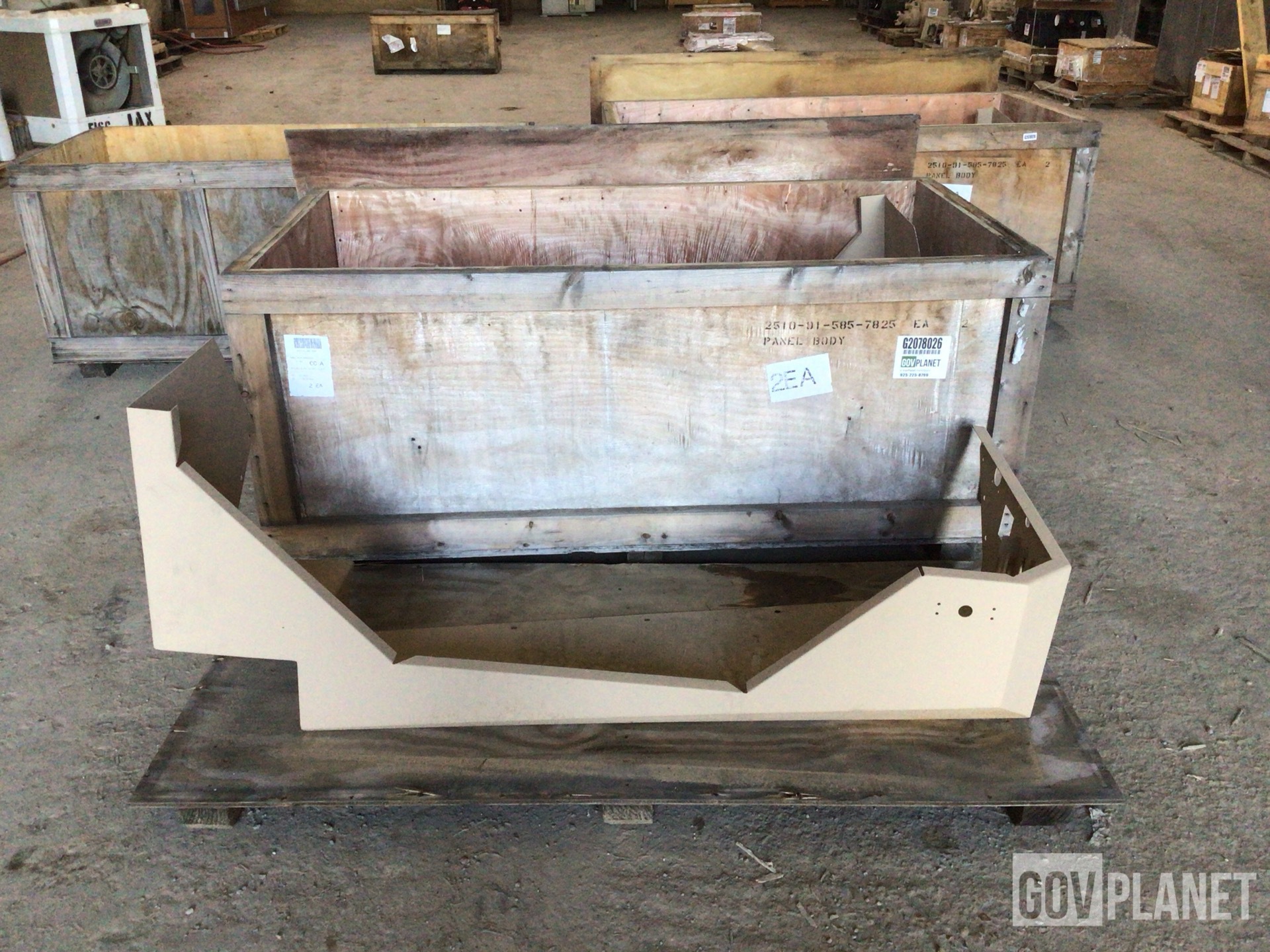 (6) General Dynamics 10012455 Vehicular Body Panels