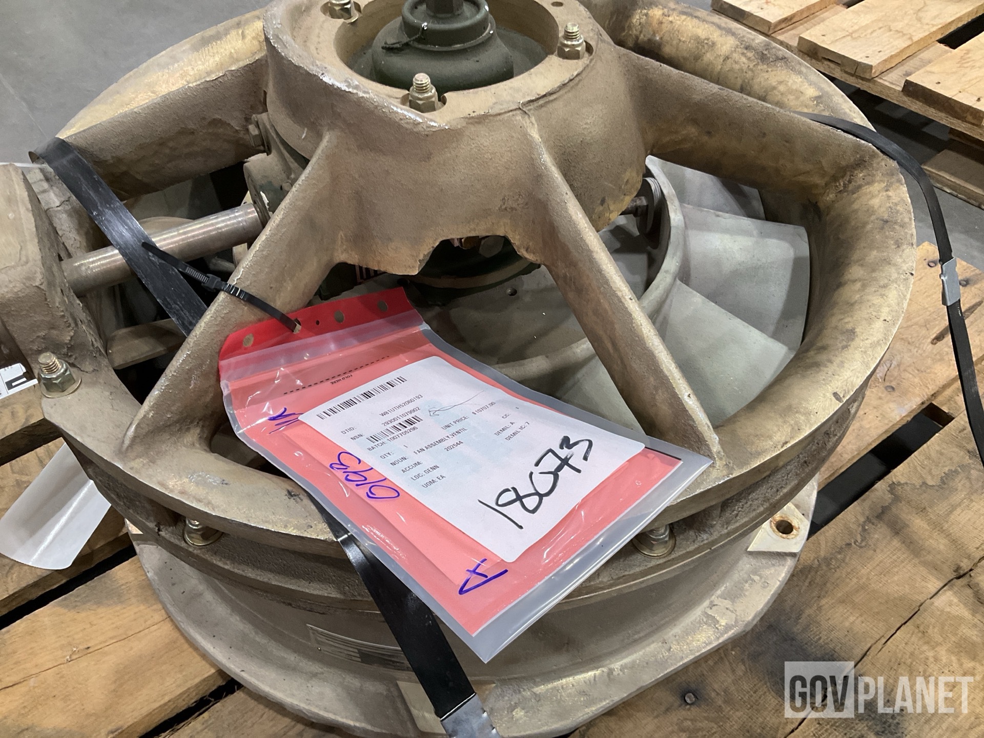 Ronal Industries 12253584 Ventilation Fan Assembly