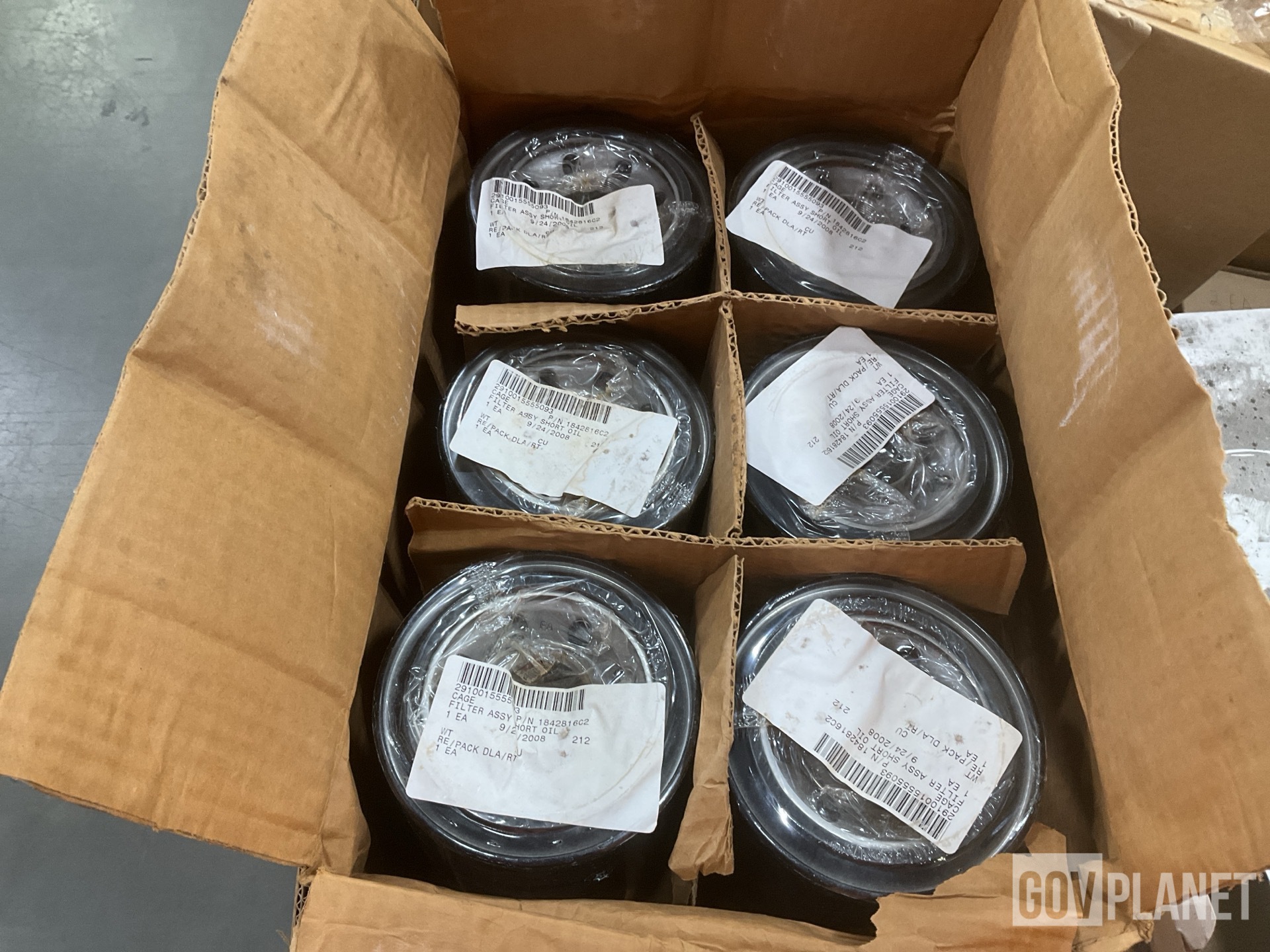 (1) Footrest, (1) Fuel Metering Pump & (18) Oil Filters & Assorted Items