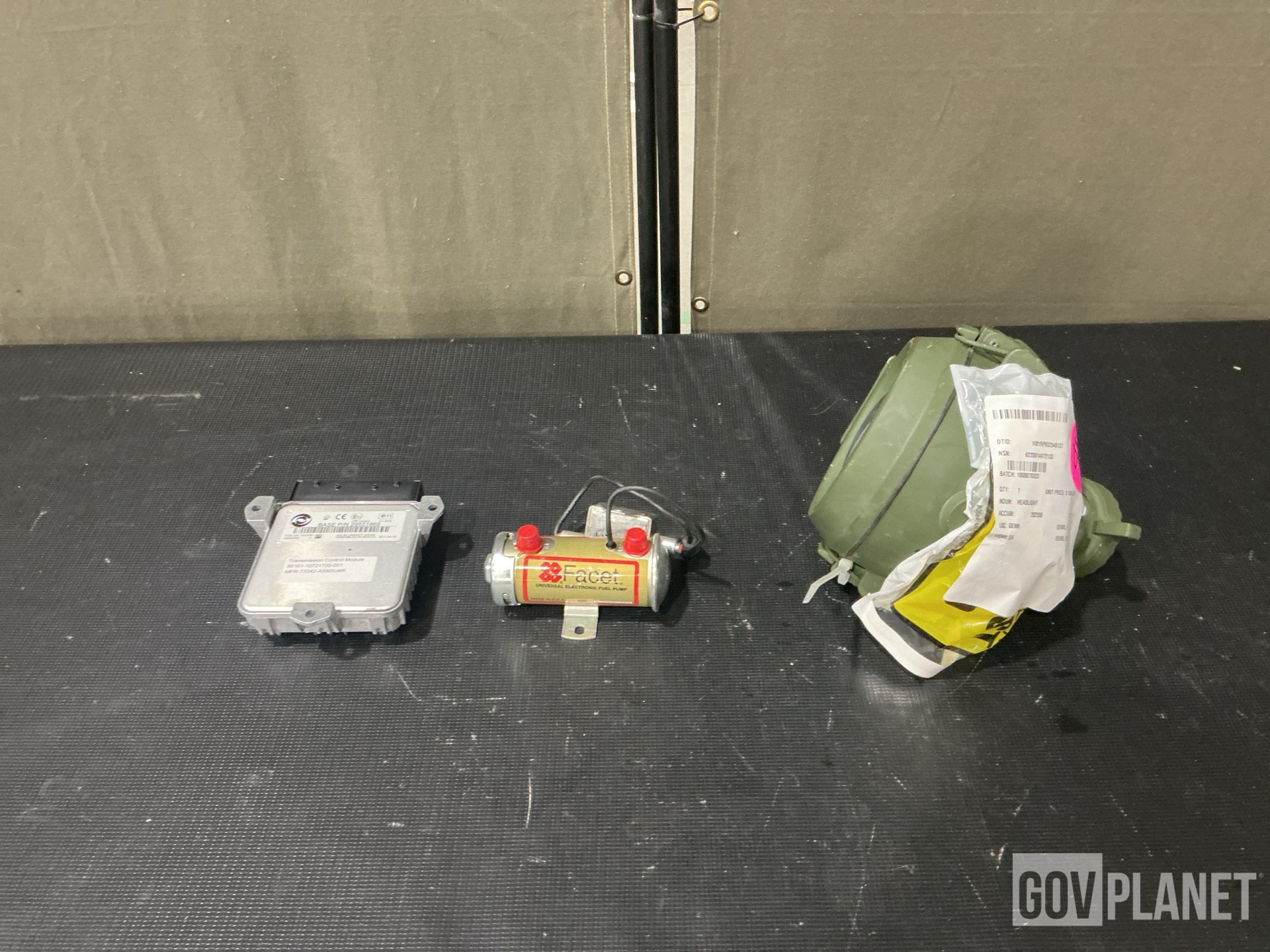 (6) Fuel Pumps, (1) Control Module, (1) Headlight & Assorted Items