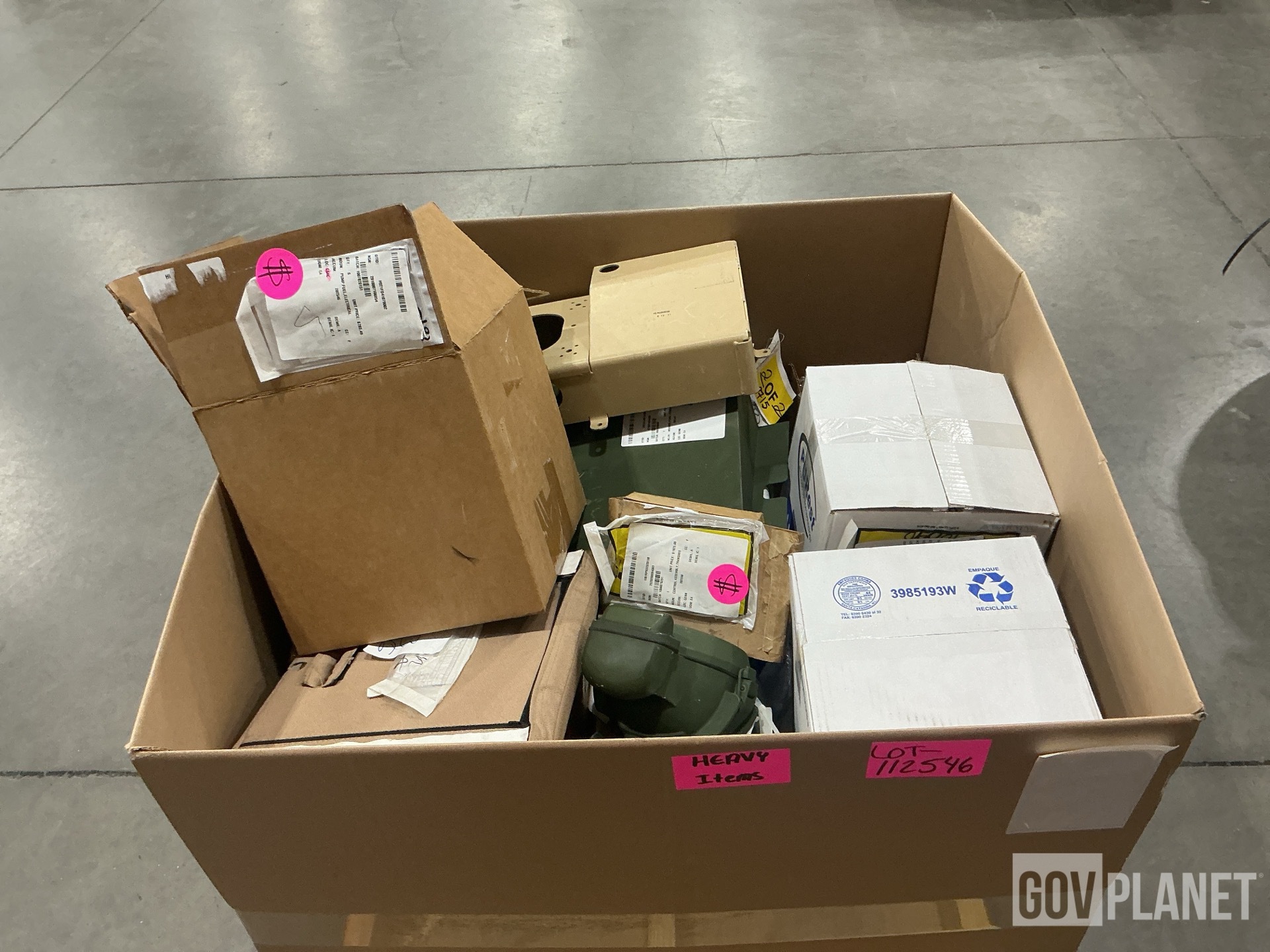(6) Fuel Pumps, (1) Control Module, (1) Headlight & Assorted Items