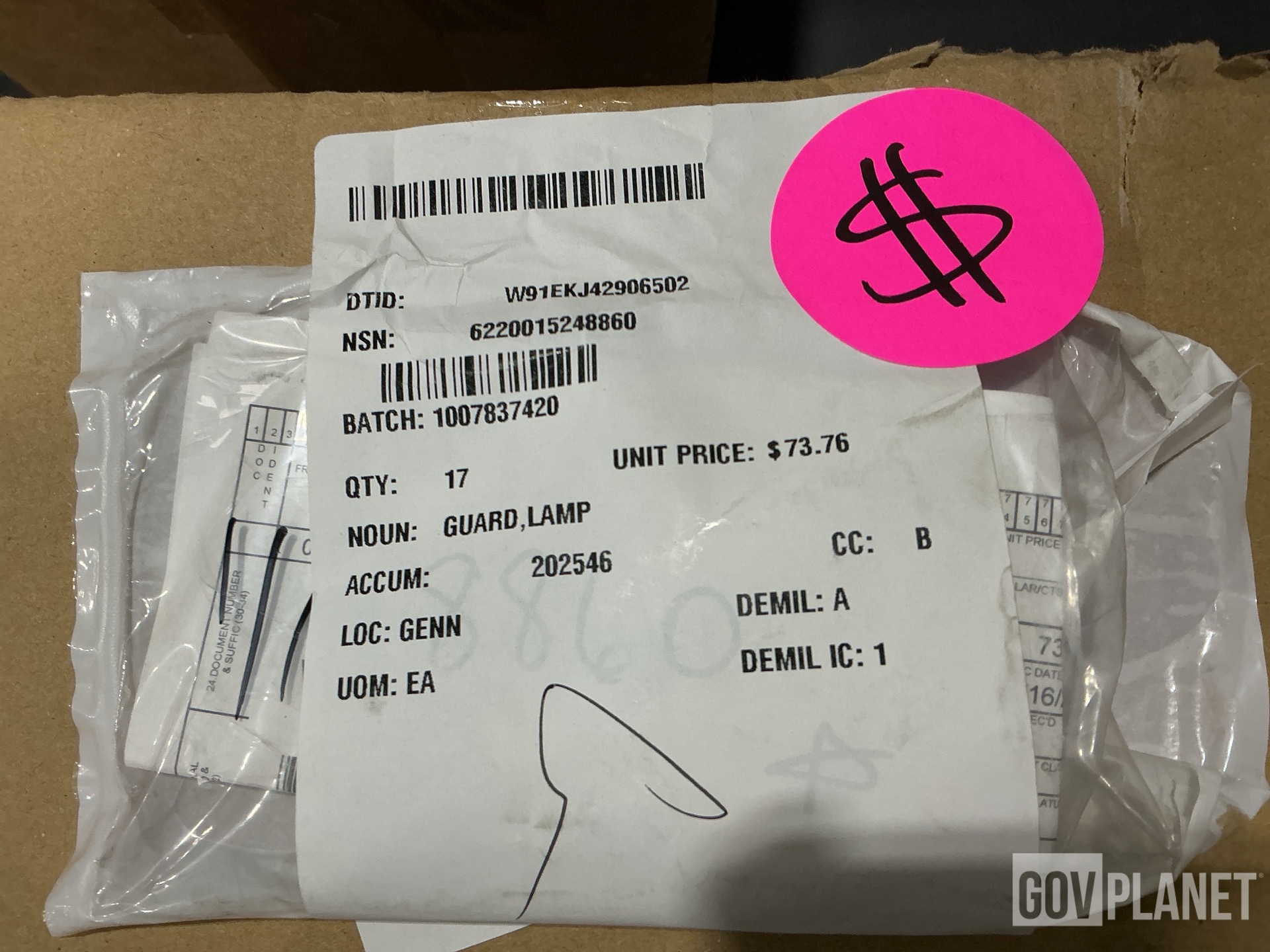 (9) UC Phones, (17) Lamp Guards, (1) Transcriber & Assorted Items