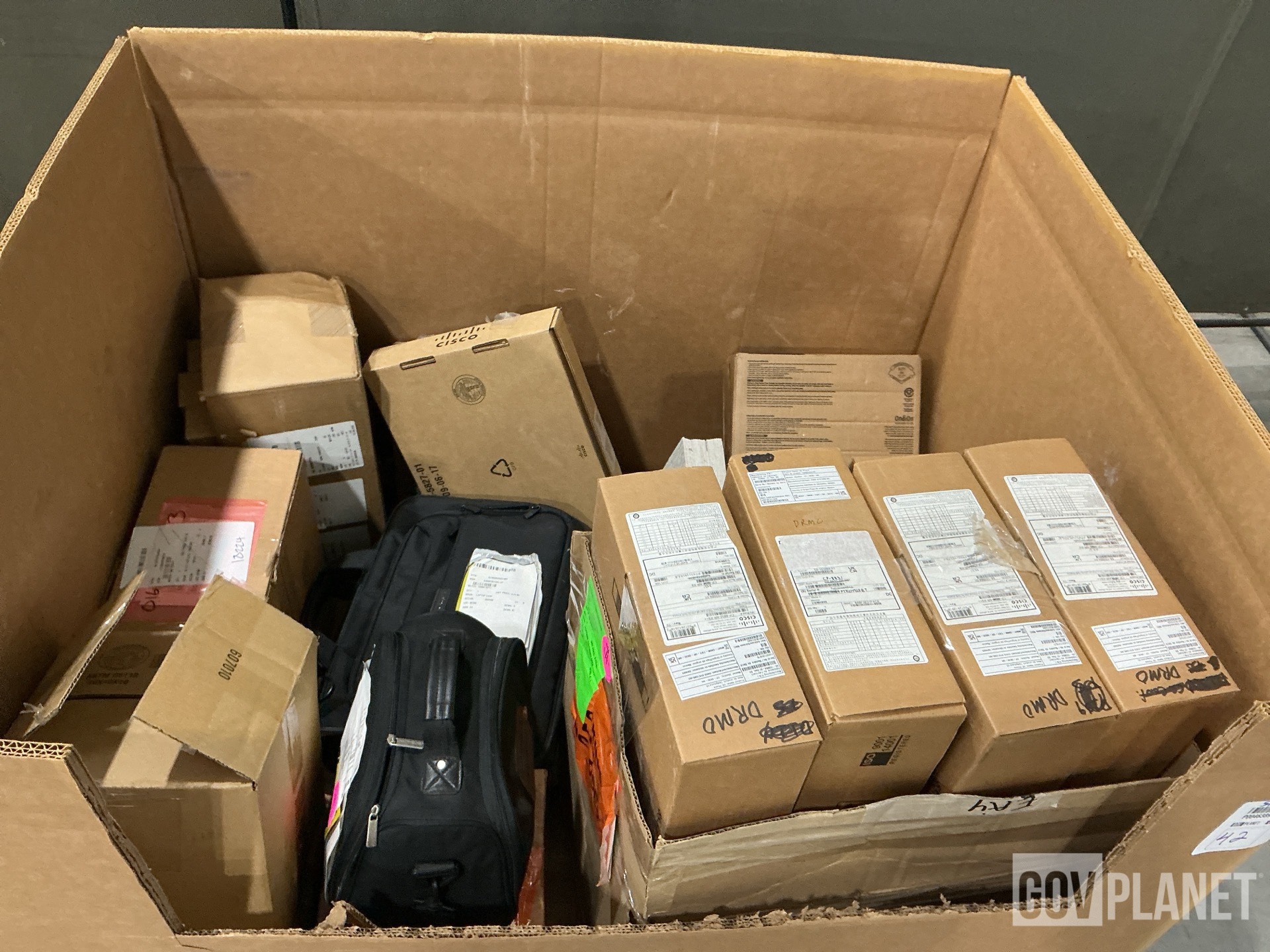 (9) UC Phones, (17) Lamp Guards, (1) Transcriber & Assorted Items