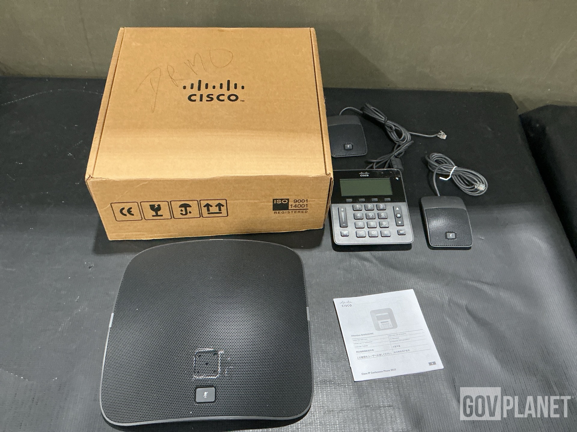 (9) UC Phones, (17) Lamp Guards, (1) Transcriber & Assorted Items