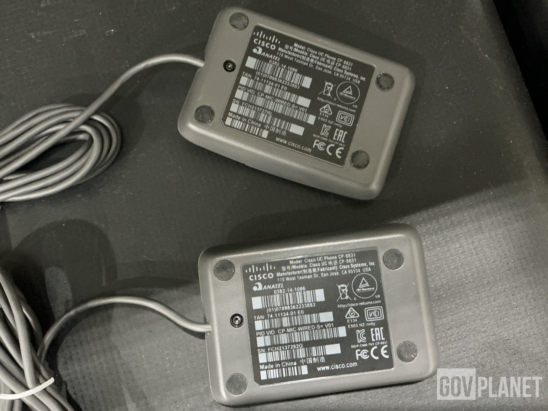 (9) UC Phones, (17) Lamp Guards, (1) Transcriber & Assorted Items