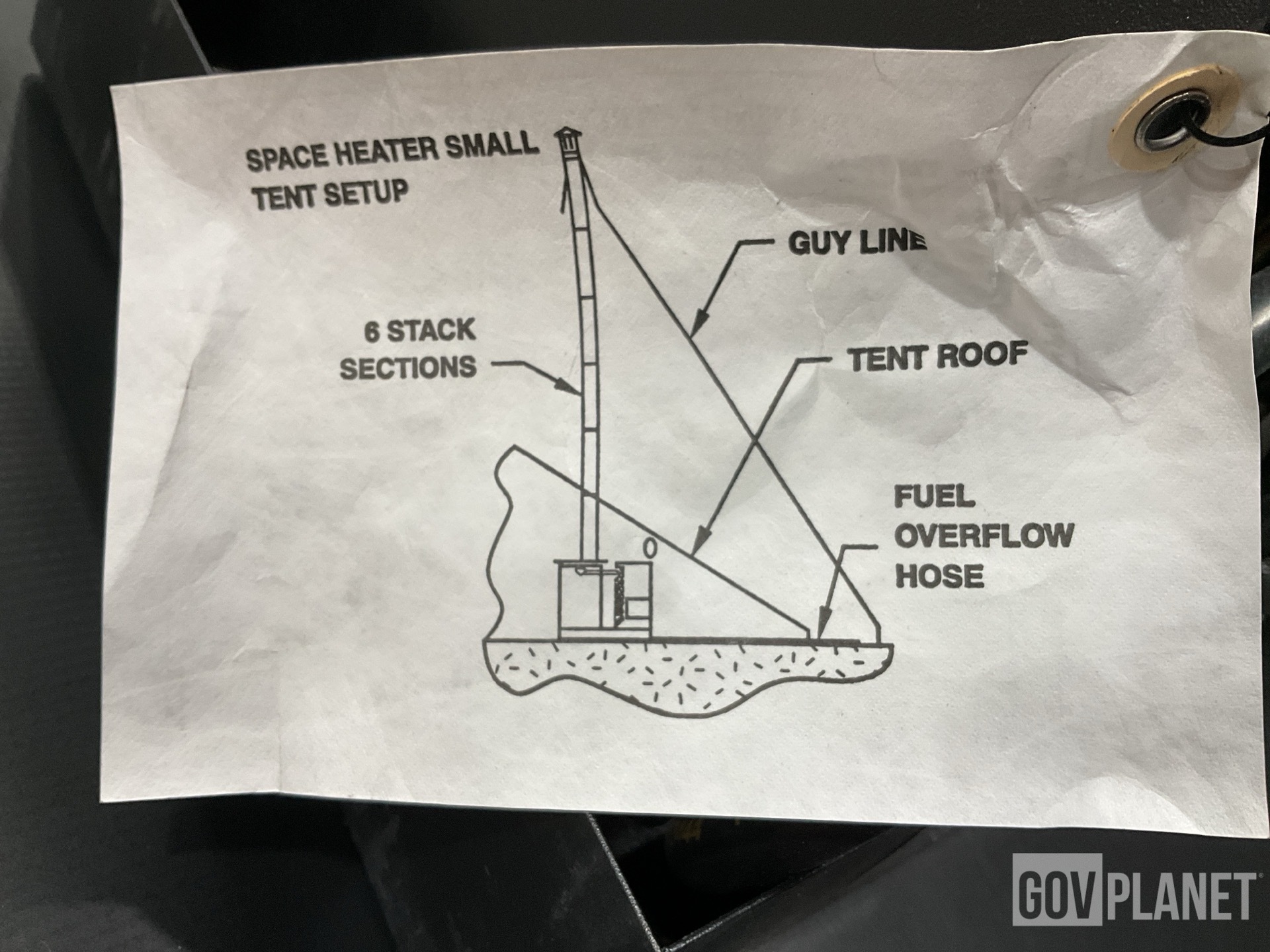(2) Safety Lanyards, (1) Control Valve, (1) Space Heater & Assorted Items