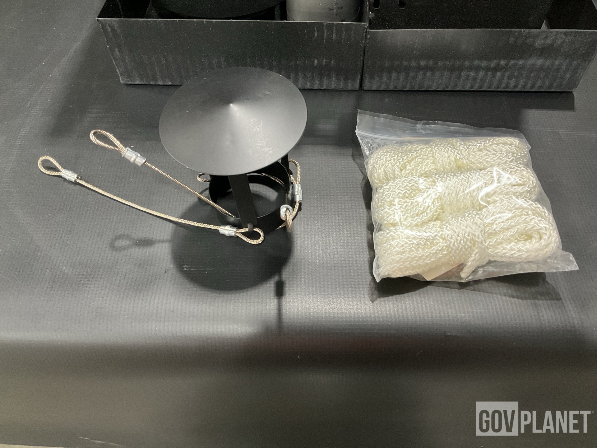 (2) Safety Lanyards, (1) Control Valve, (1) Space Heater & Assorted Items