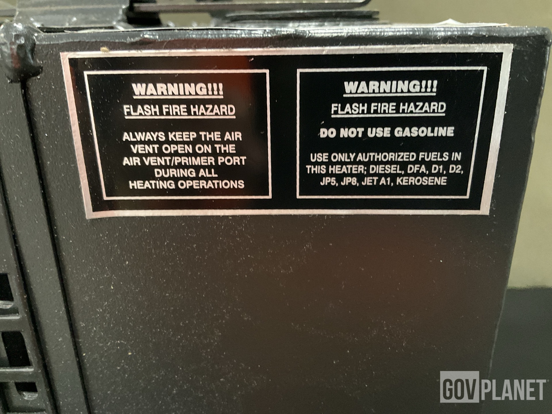 (2) Safety Lanyards, (1) Control Valve, (1) Space Heater & Assorted Items