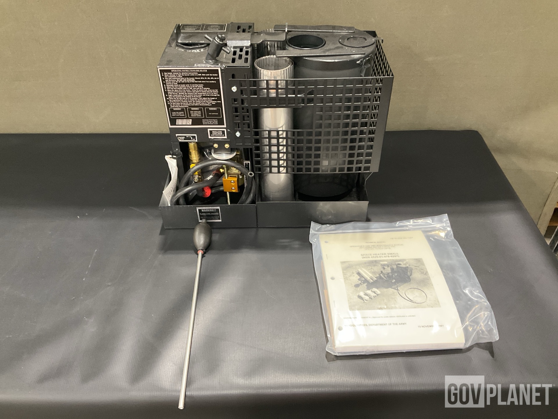 (2) Safety Lanyards, (1) Control Valve, (1) Space Heater & Assorted Items