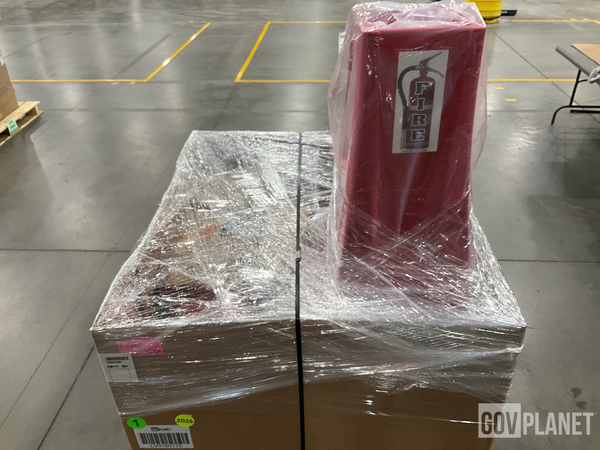 (2) Safety Lanyards, (1) Control Valve, (1) Space Heater & Assorted Items