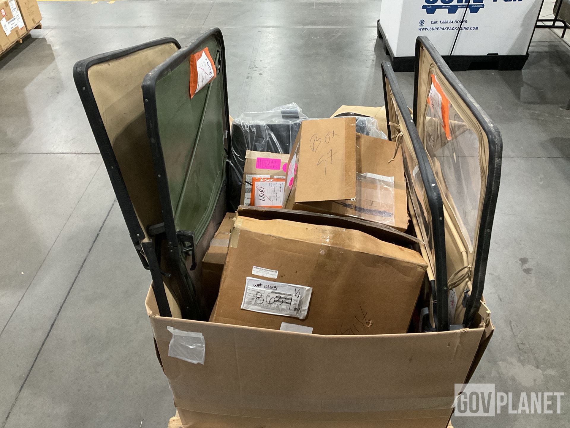 (1) Control Arm, (2) MTVR Adapters, (2) Air Cleaners & Assorted Items