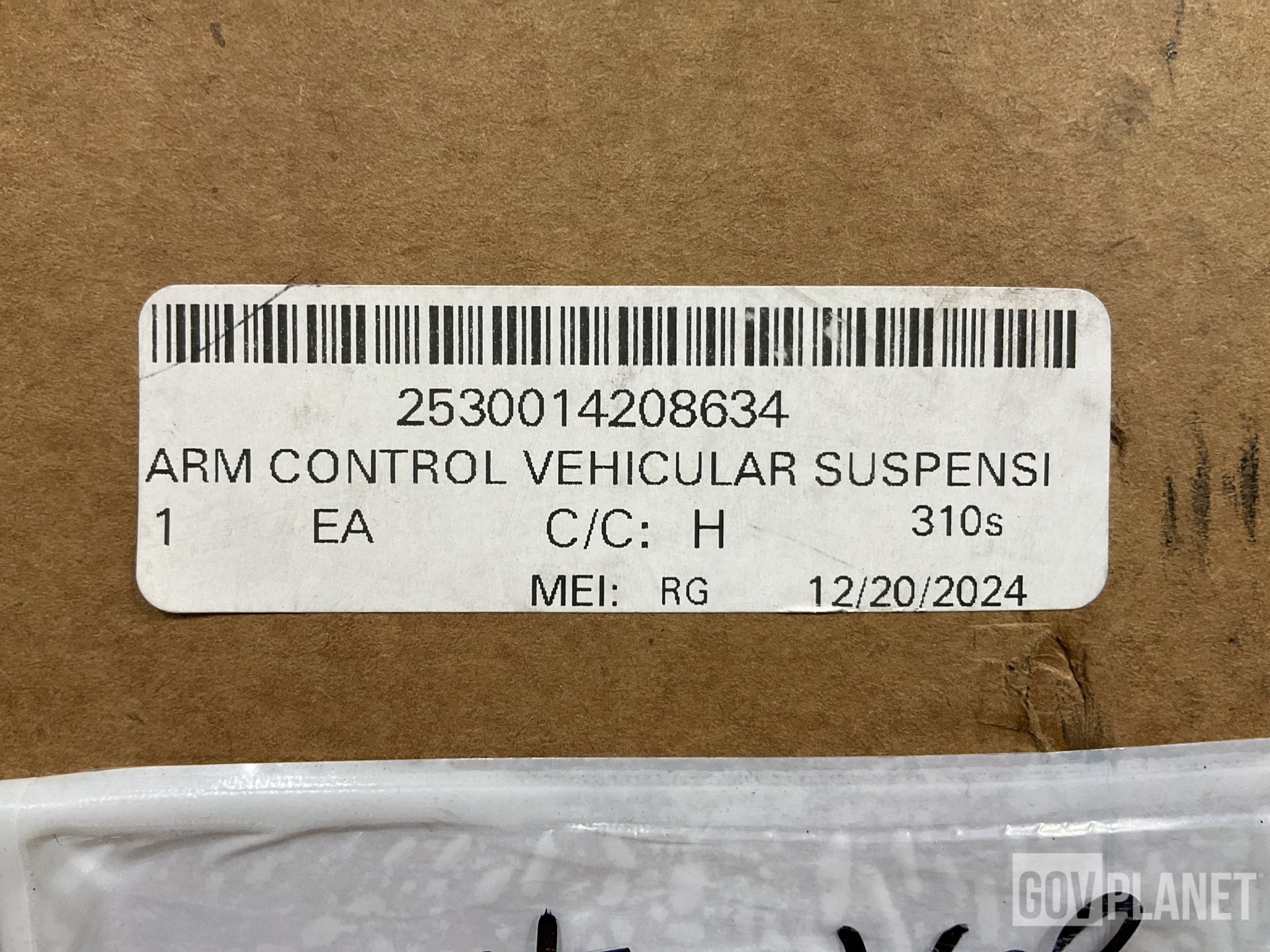(1) Control Arm, (2) MTVR Adapters, (2) Air Cleaners & Assorted Items
