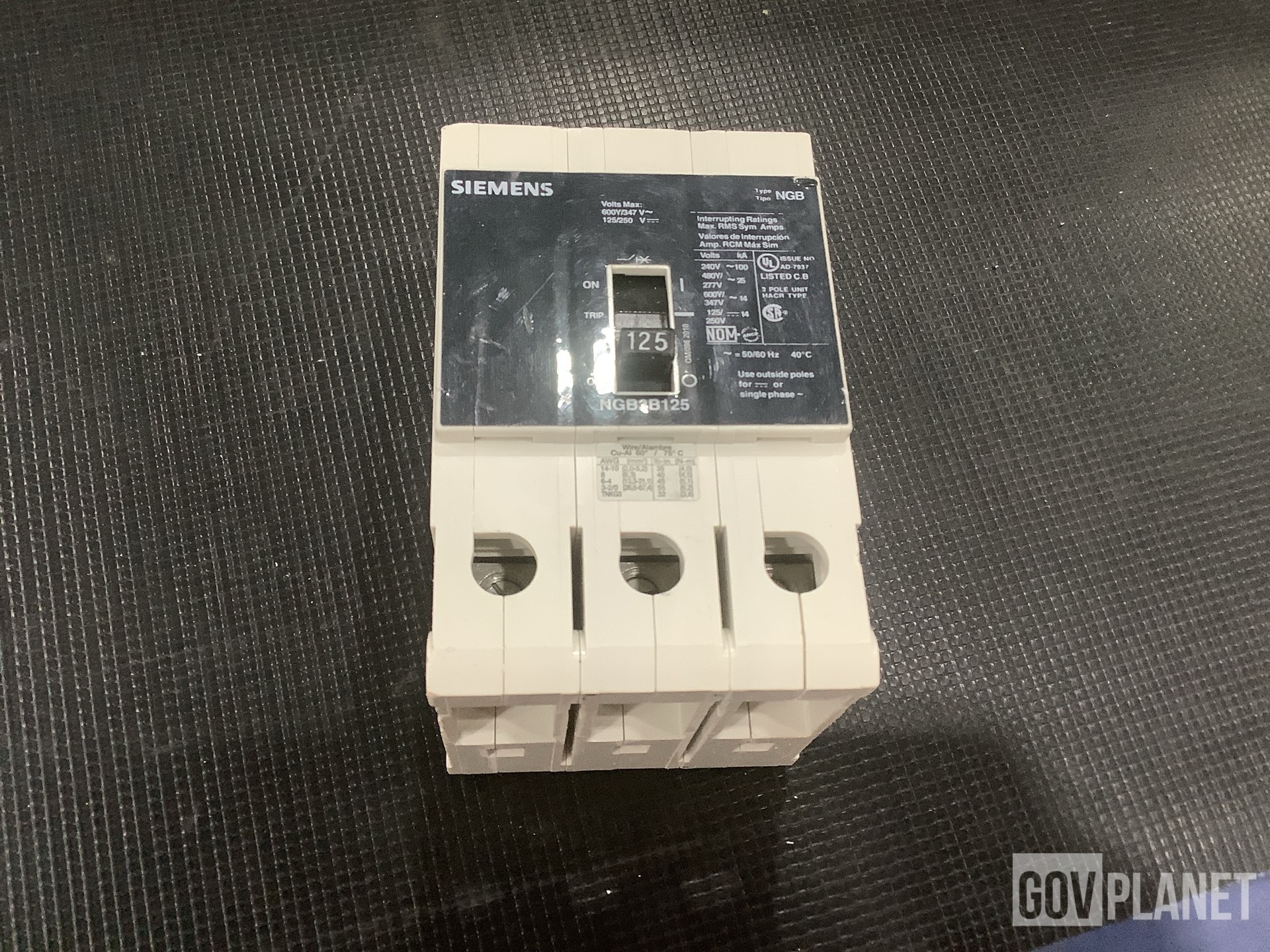 (2) Electrical Motor Covers, (2) Circuit Breakers & Assorted Items