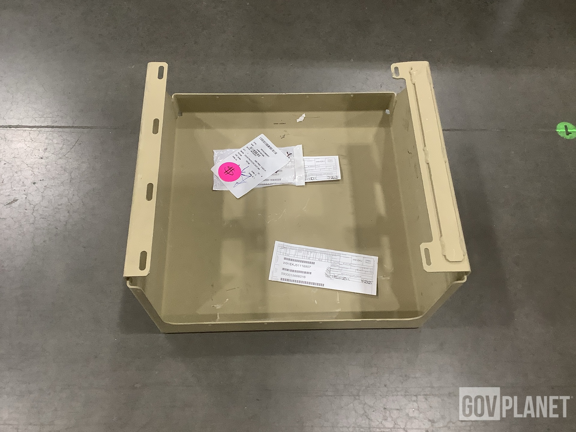 (1) Cover, (8) Compression Springs, (9) Ball Bearings & Assorted Items