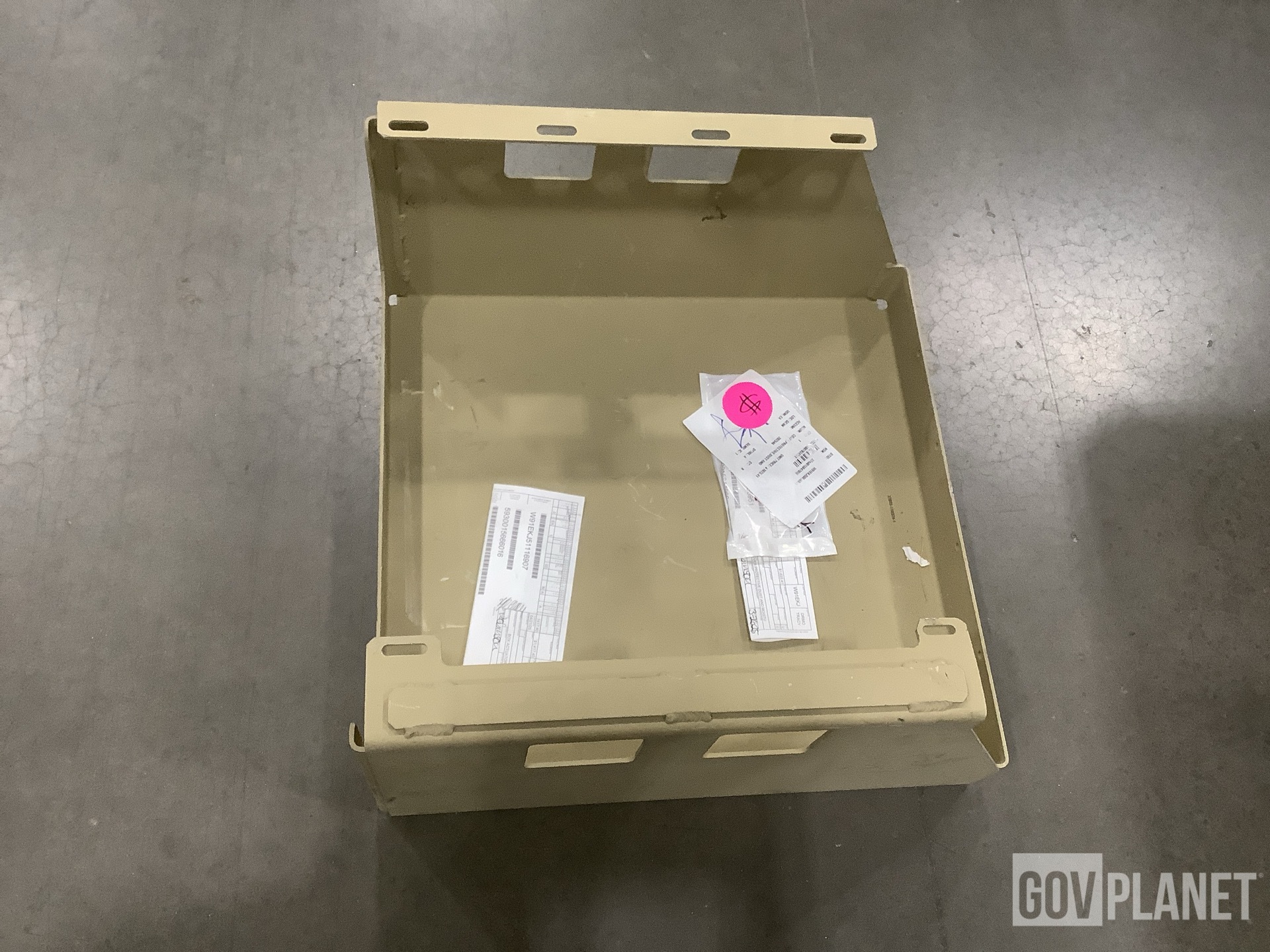 (1) Cover, (8) Compression Springs, (9) Ball Bearings & Assorted Items