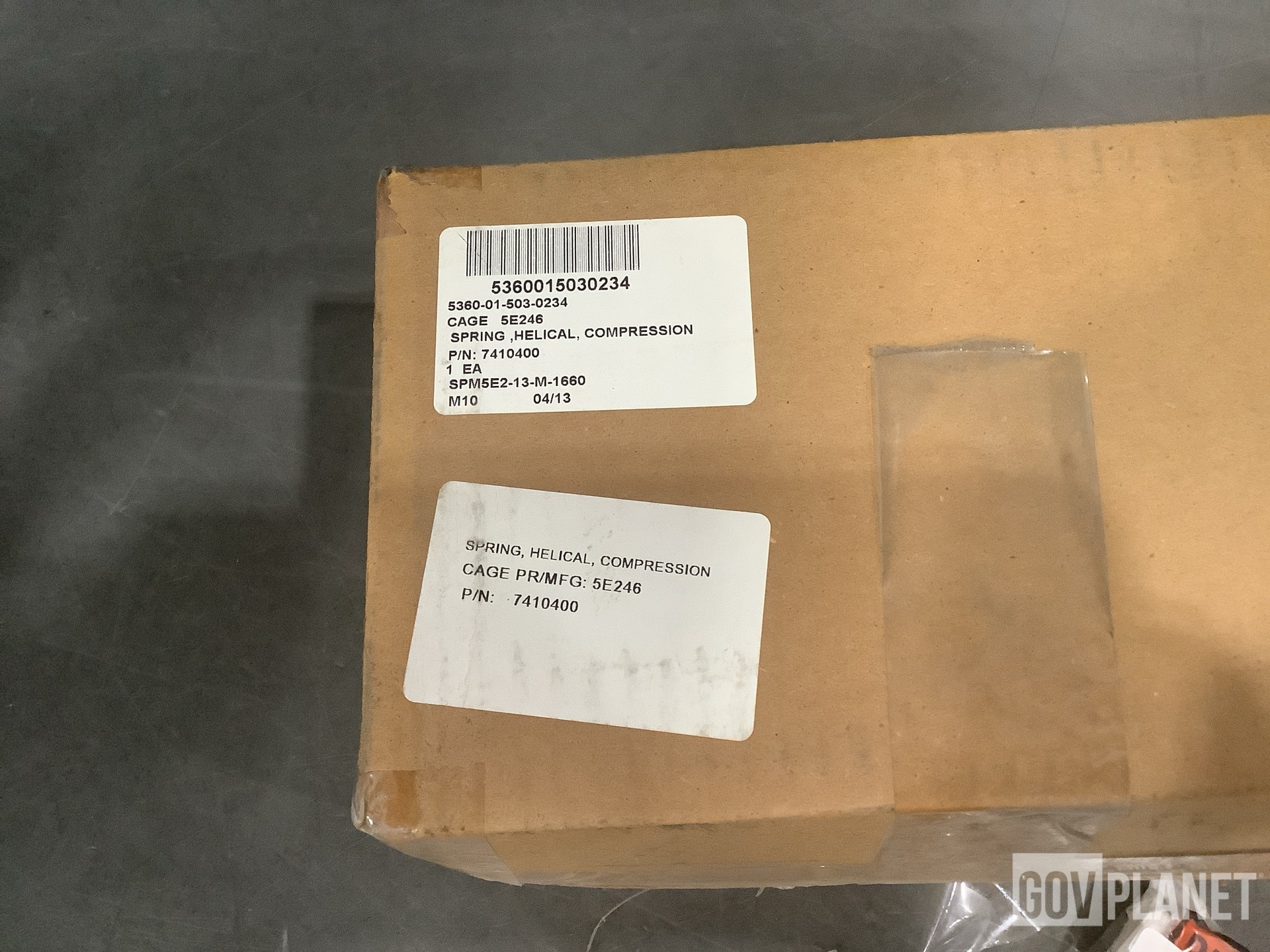 (1) Cover, (8) Compression Springs, (9) Ball Bearings & Assorted Items