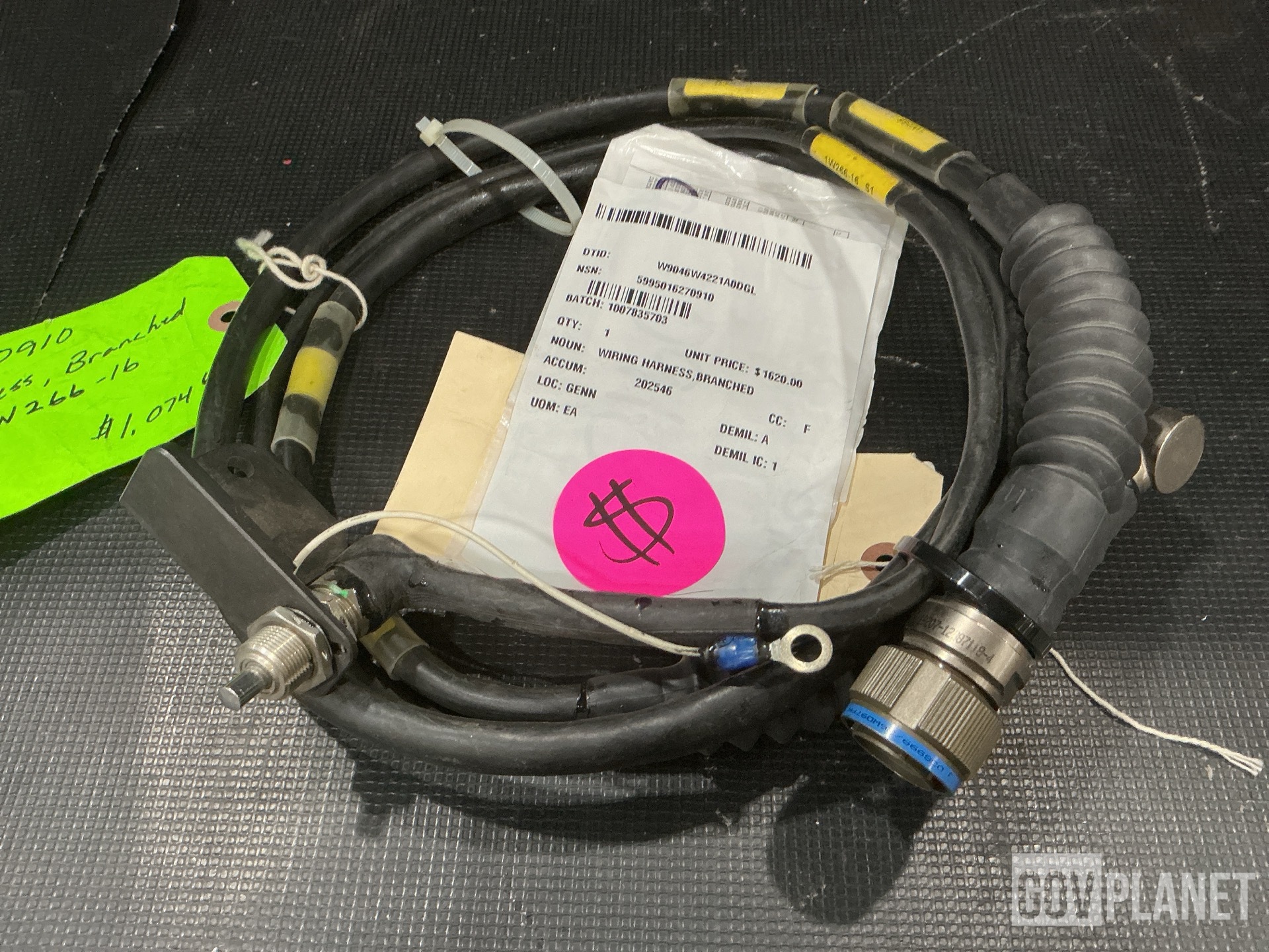 (1) Wiring Harness, (2) Rolls of Cable, (19) Power Supplies & Assorted Items