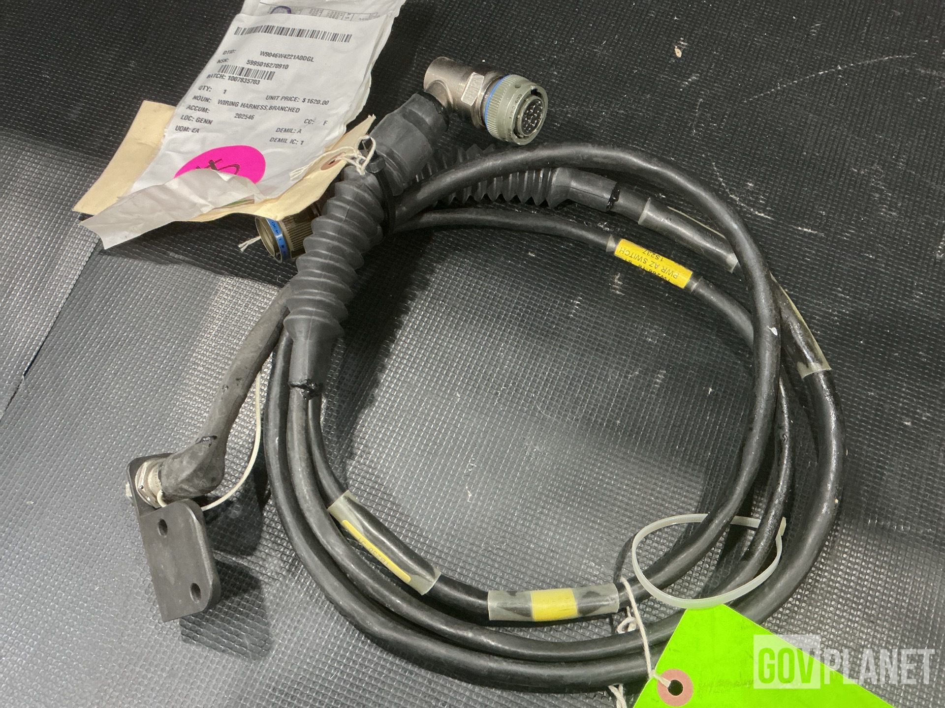 (1) Wiring Harness, (2) Rolls of Cable, (19) Power Supplies & Assorted Items