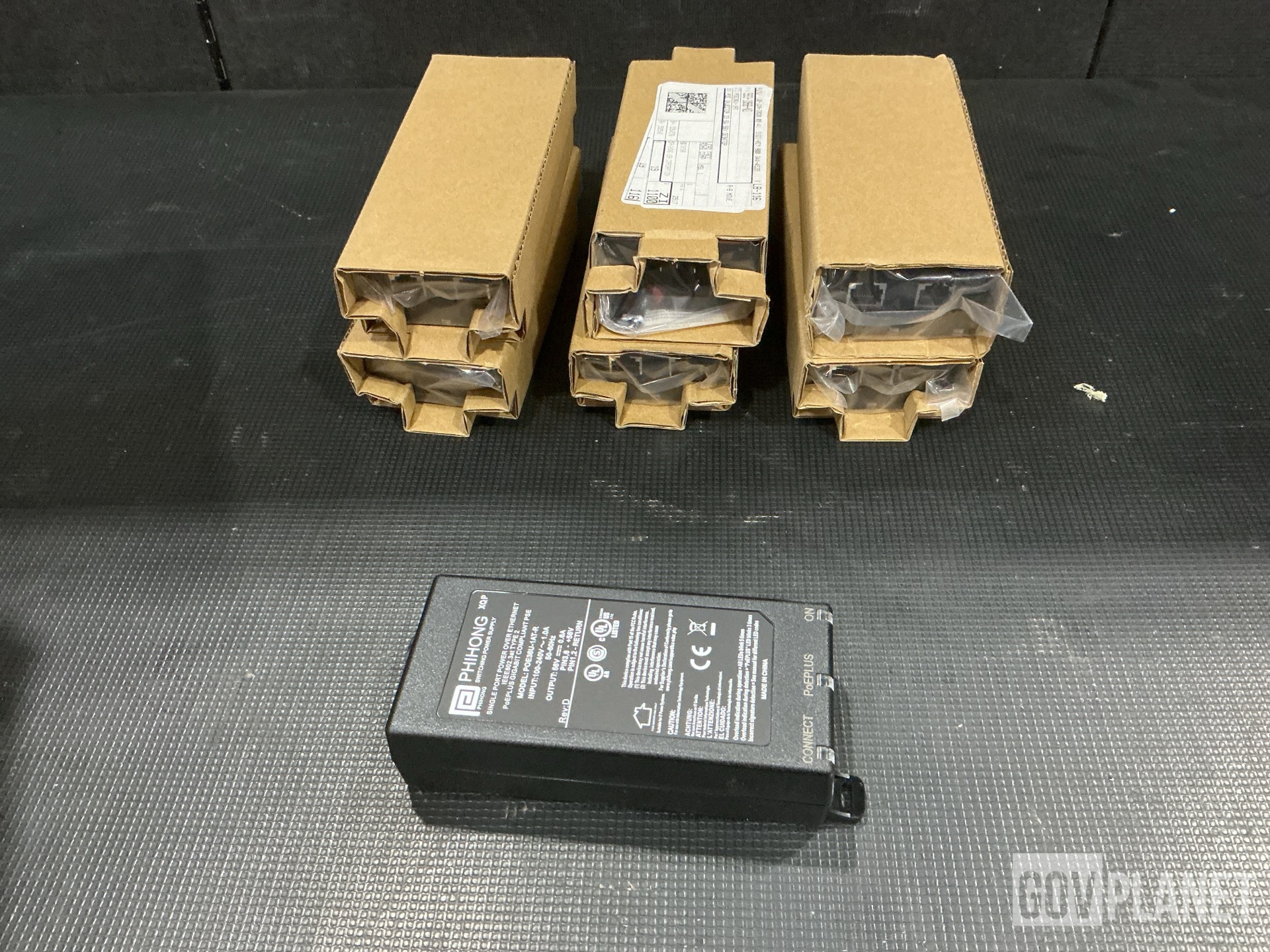(1) Wiring Harness, (2) Rolls of Cable, (19) Power Supplies & Assorted Items