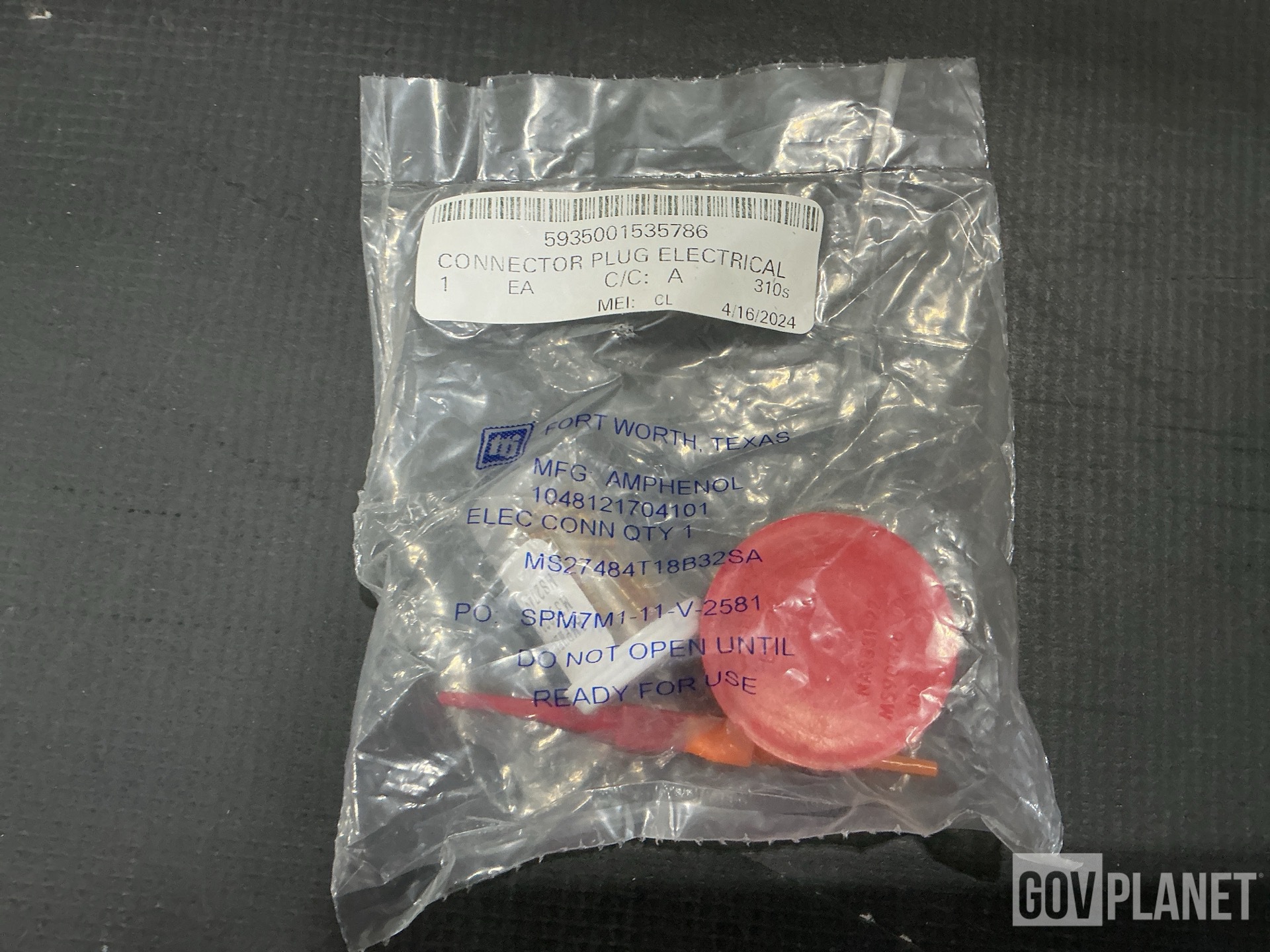 (4) Washers, (9) Electrical Plug Connectors & Assorted Items