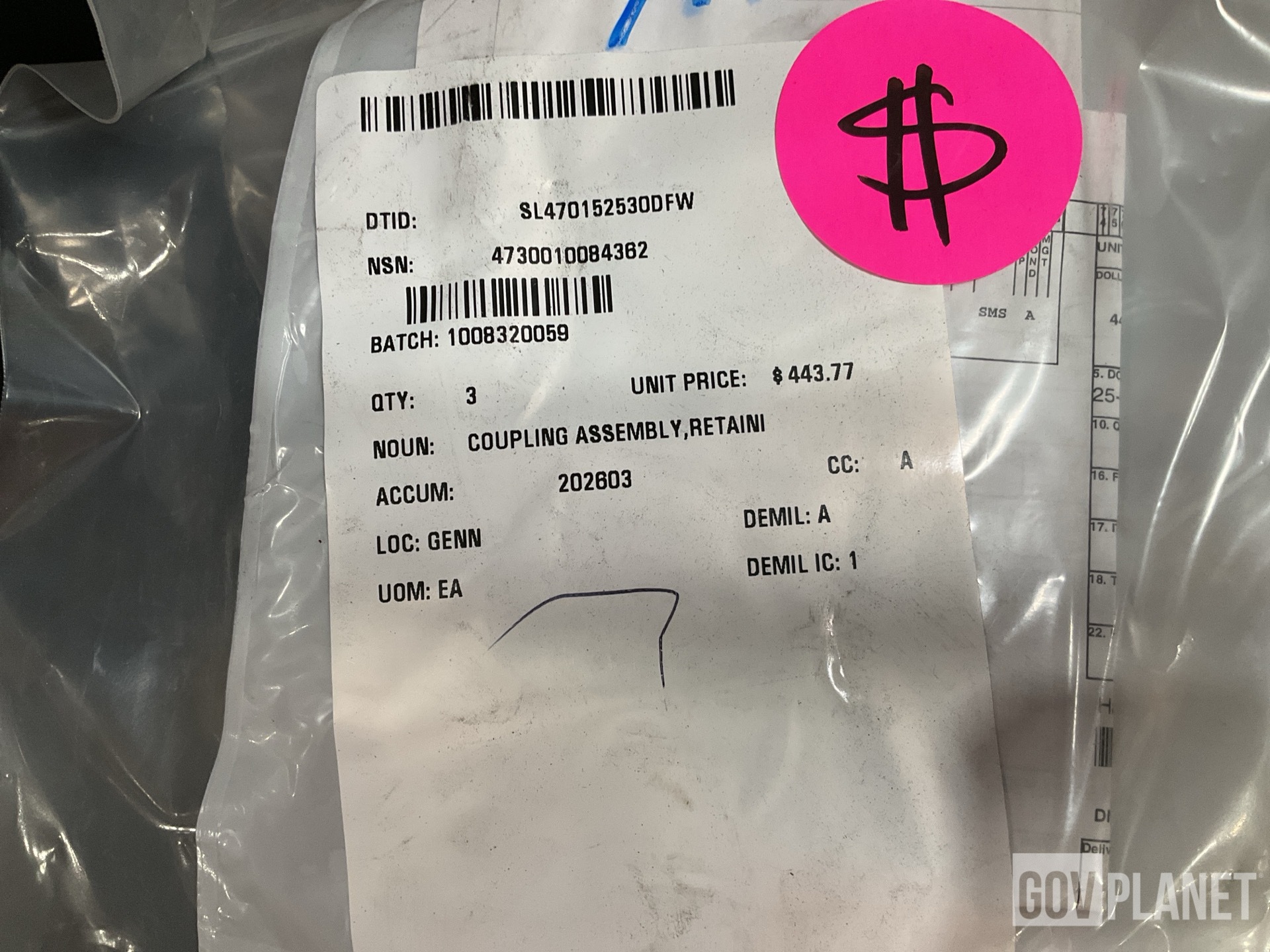 (11) Direct Linear Valves, (3) Coupling Assemblies, (15) Hoses & Assorted Items