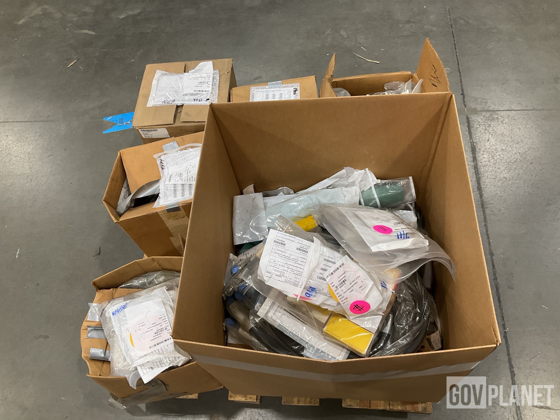 (11) Direct Linear Valves, (3) Coupling Assemblies, (15) Hoses & Assorted Items