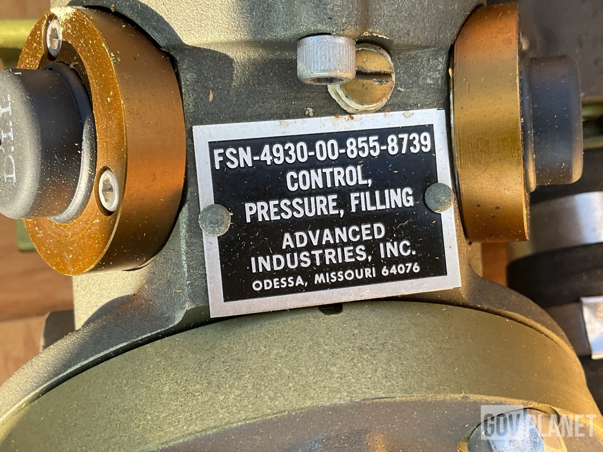 (4) Advanced Industries 110 Control Pressure Assemblies