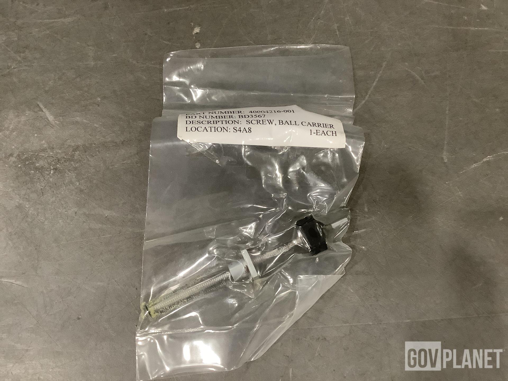 (1) Ball Carrier Screw, (1) Tensiometer, (3) Storage Cases & Assorted Items