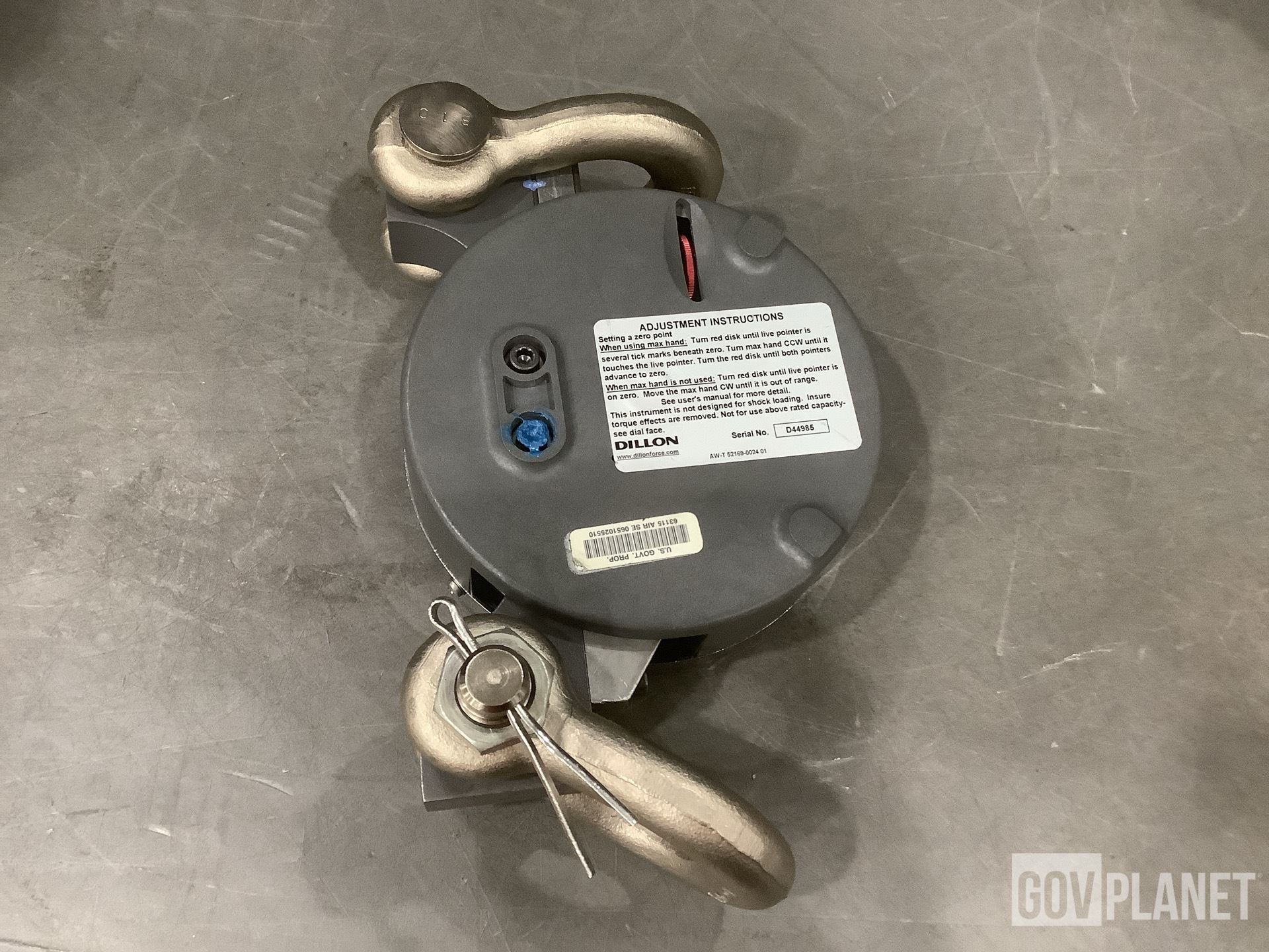 (1) Ball Carrier Screw, (1) Tensiometer, (3) Storage Cases & Assorted Items