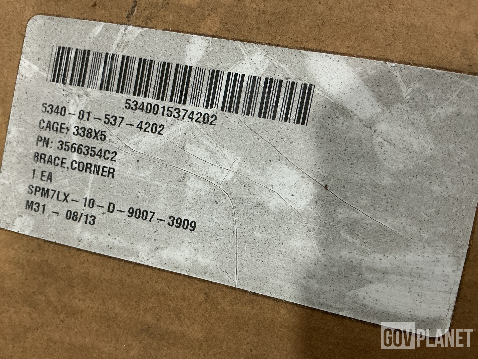 (72) Angle Brackets, (18) Access Covers, (16) Corner Braces & Assorted Items