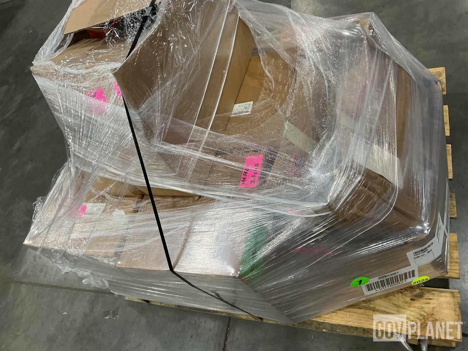(72) Angle Brackets, (18) Access Covers, (16) Corner Braces & Assorted Items