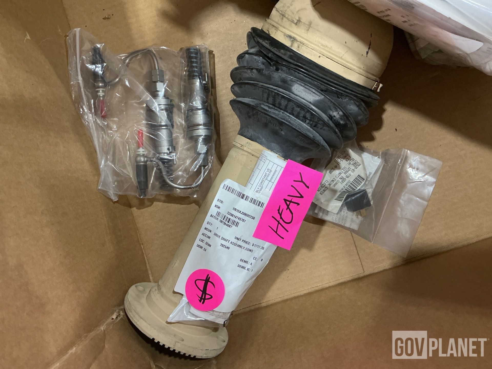 (21) Relay-Solenoids, (1) Shaft Assembly, (2) Fuel Pumps & Assorted Items