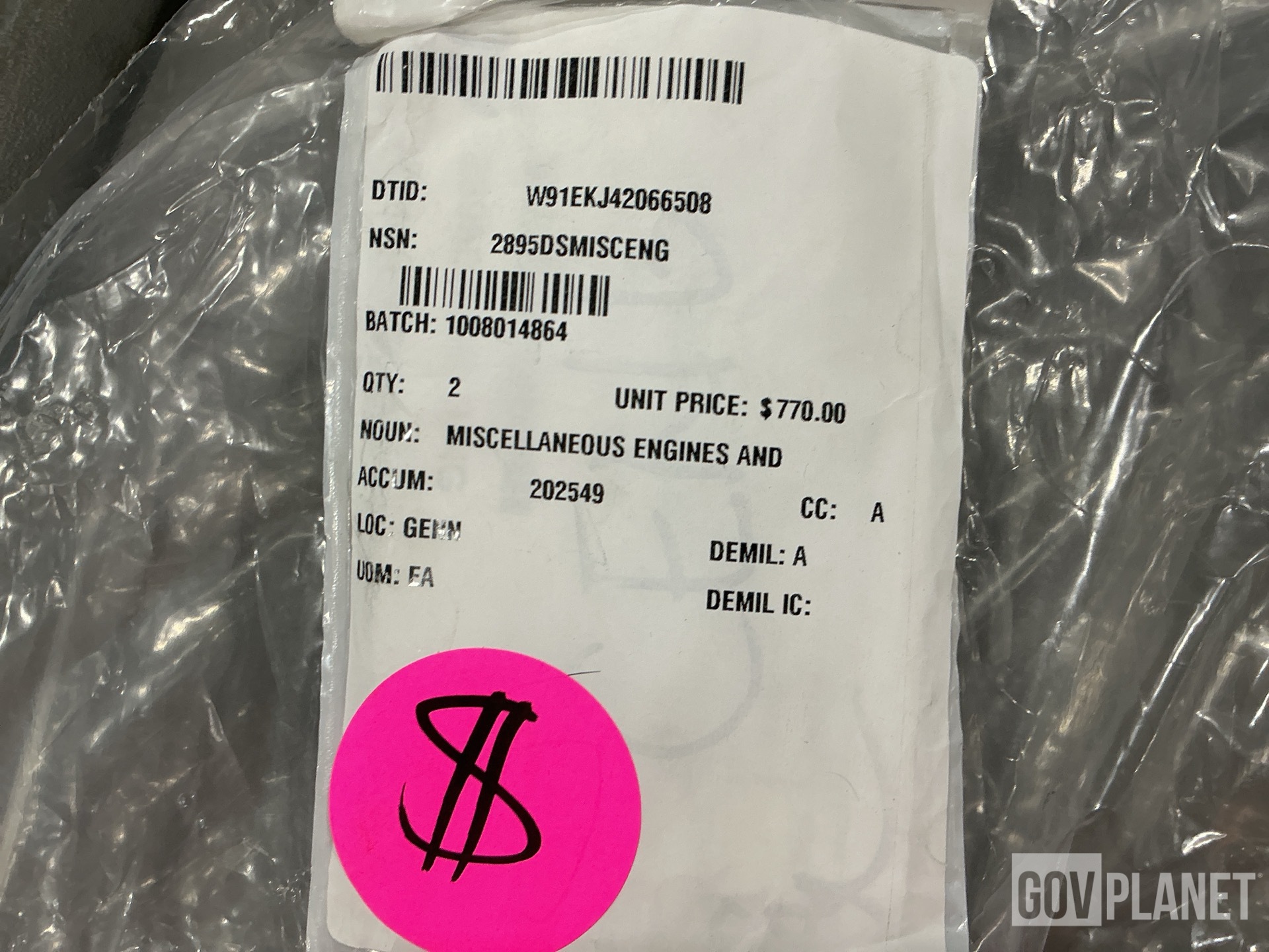 (21) Relay-Solenoids, (1) Shaft Assembly, (2) Fuel Pumps & Assorted Items