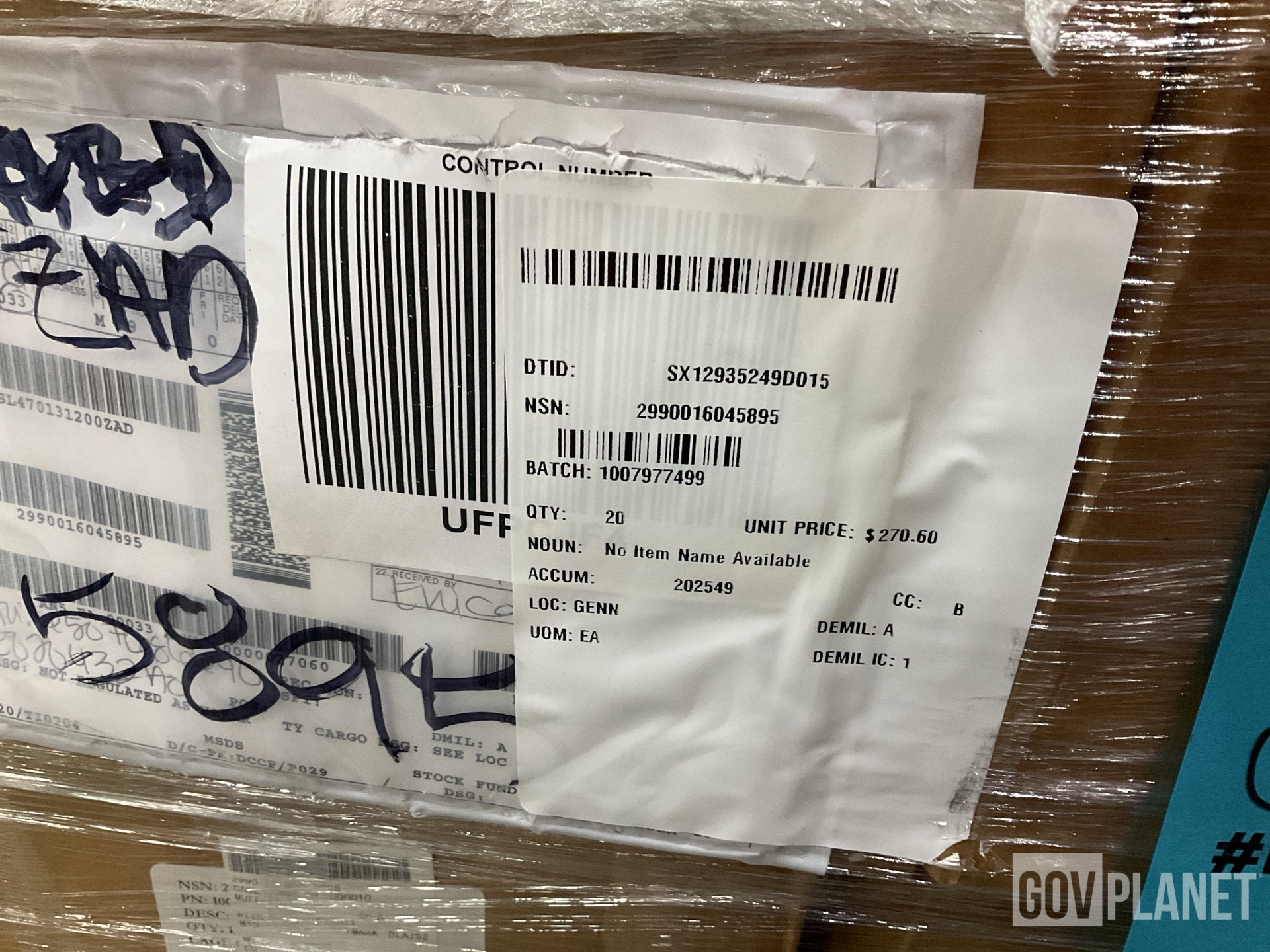 (20) General Dynamics 43018969 Exhaust Mufflers