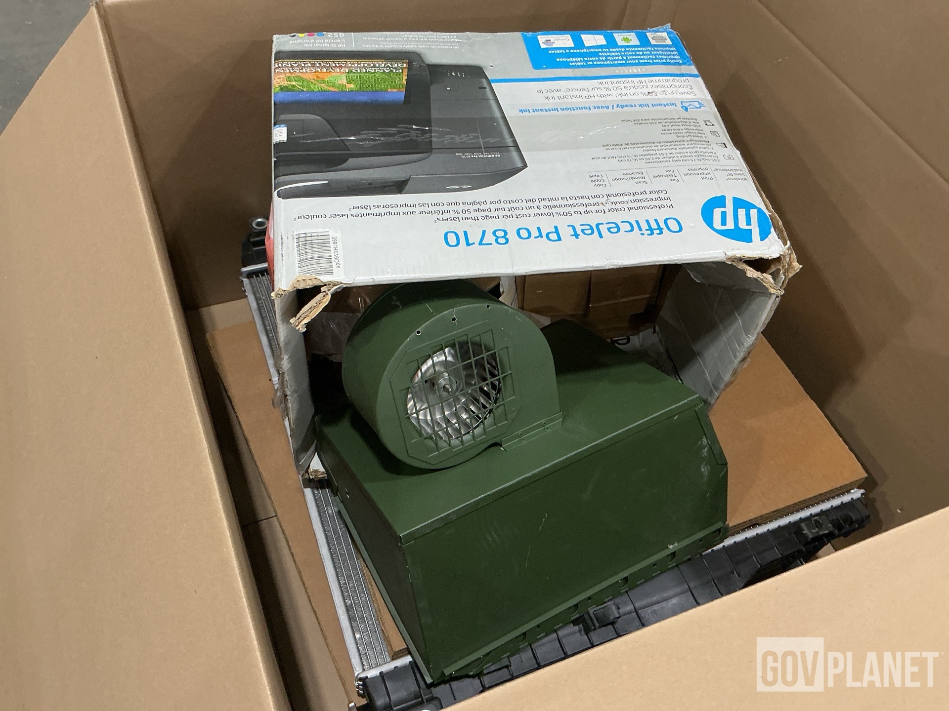 (2) Radiators, (1) Air Blower Assembly & Assorted Items