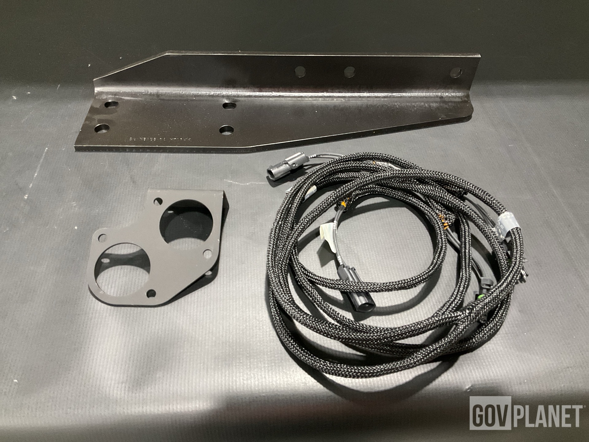 (23) Wiring Harnesses, (12) Angle Brackets, (15) Brackets & Assorted Items