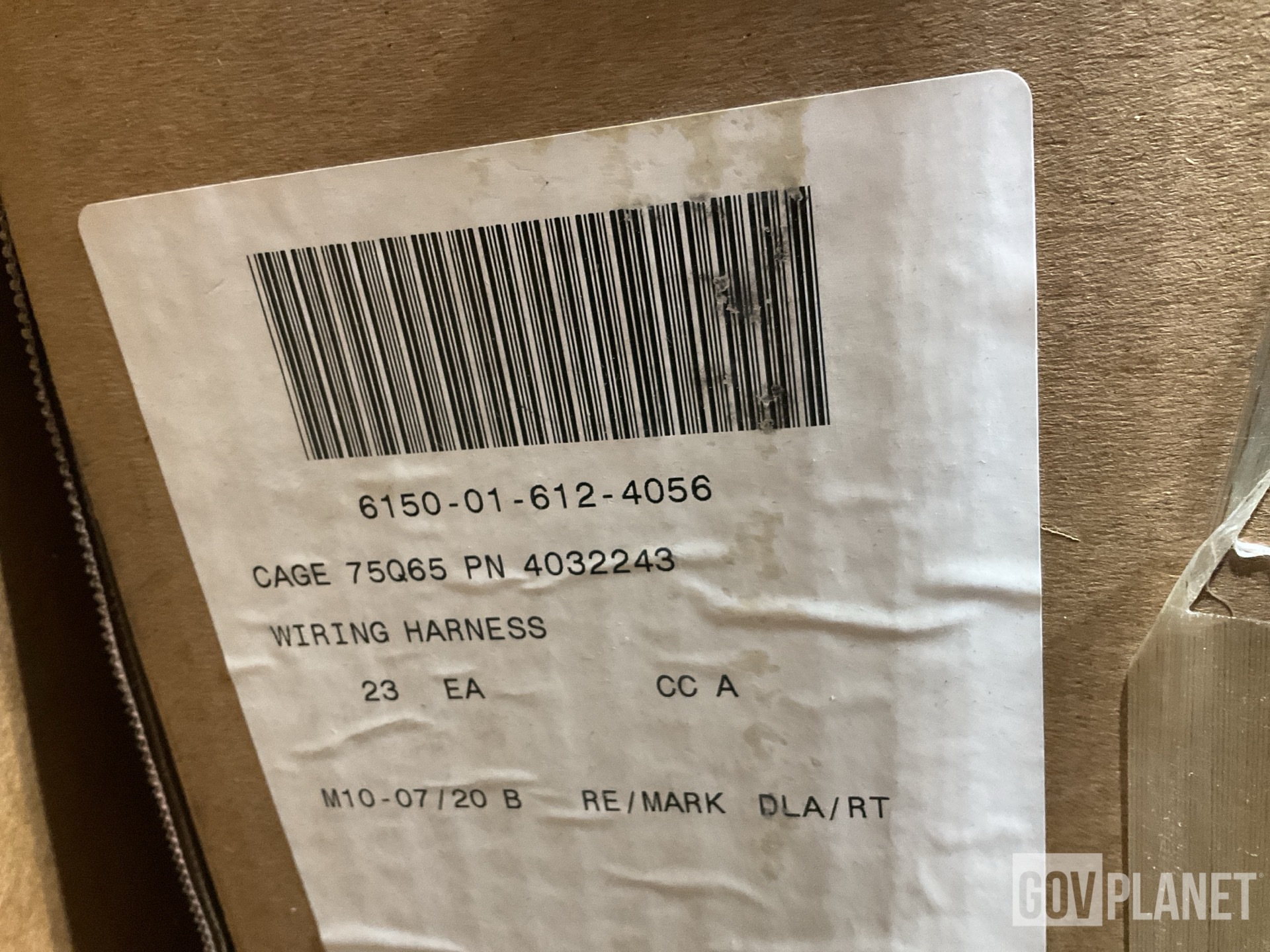 (23) Wiring Harnesses, (12) Angle Brackets, (15) Brackets & Assorted Items